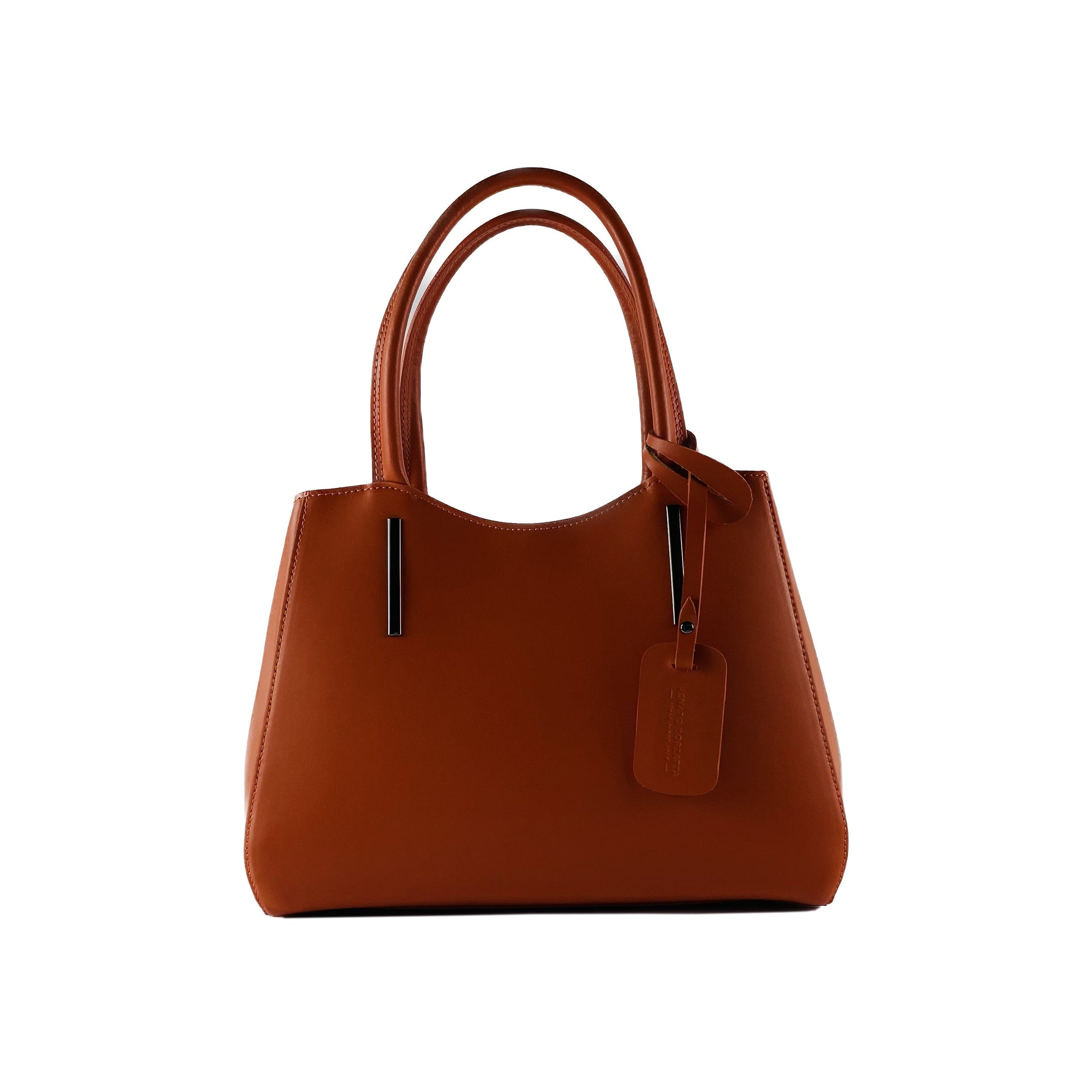 Genuine Leather Handbag with Shoulder Strap
