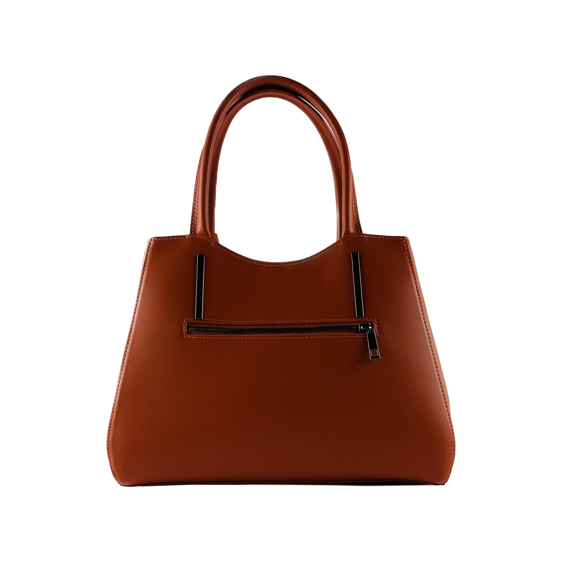 Genuine Leather Handbag with Shoulder Strap