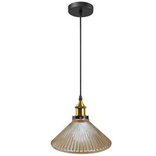 Industrial Suspended Ceiling Lights Style Glass Pendant Lamp ~1419