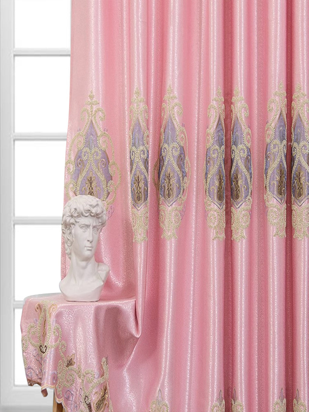 LuxeVellum™ – European Luxury Curtain Panels Without Valance
