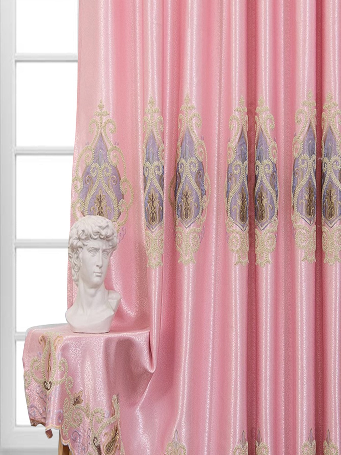 LuxeVellum™ – European Luxury Curtain Panels Without Valance
