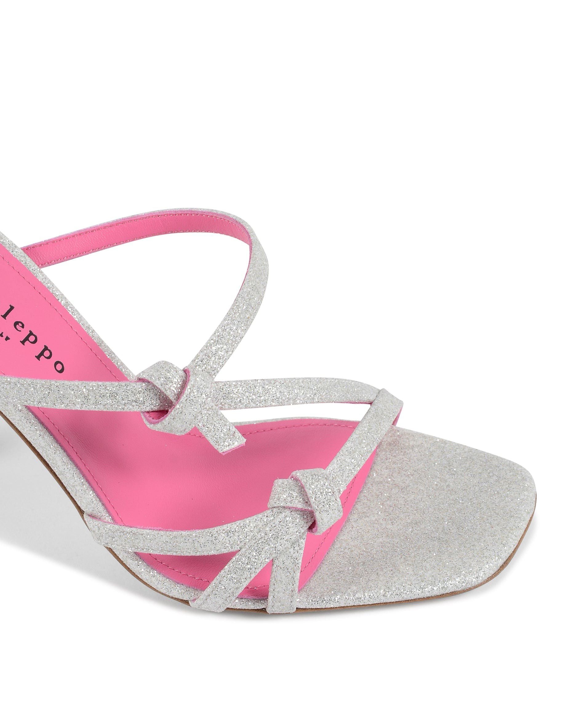 Britney Bright  Sandal - Platinum