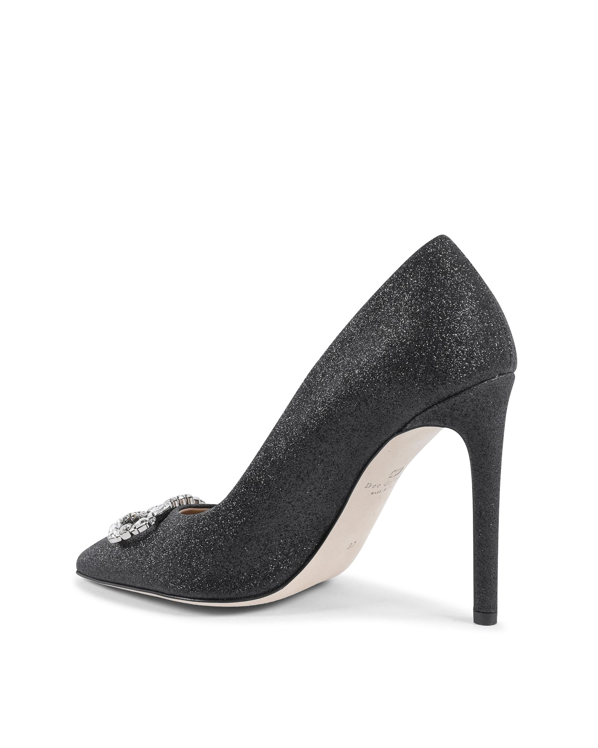 Cindarella Pump -  Bright Black