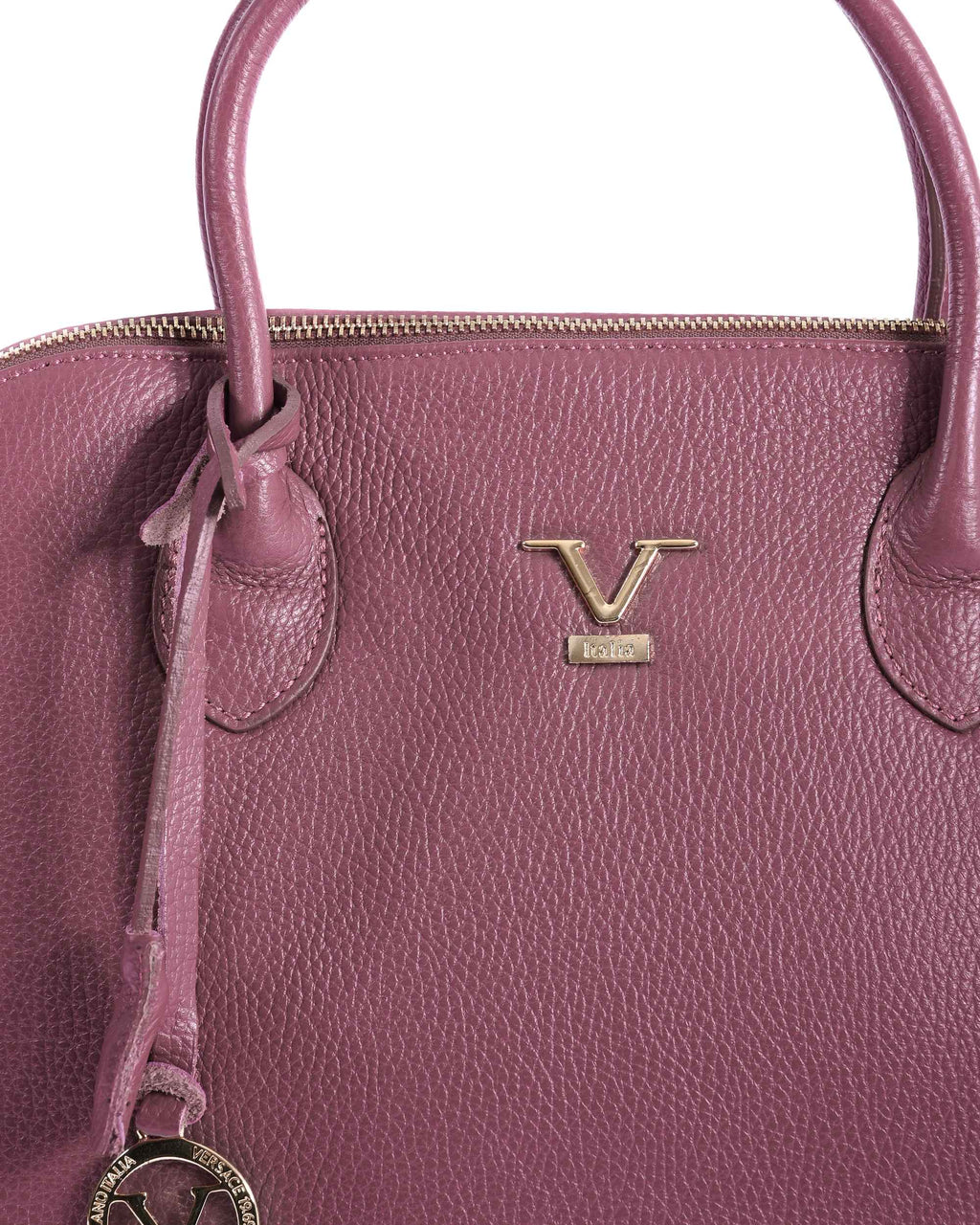 V Italia Womens Handbag Raspberry BC10880 DOLLARO PRUGNA