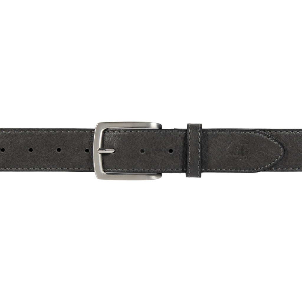 K4008KB | Men's Belt in Leather Lining with PU Finish.