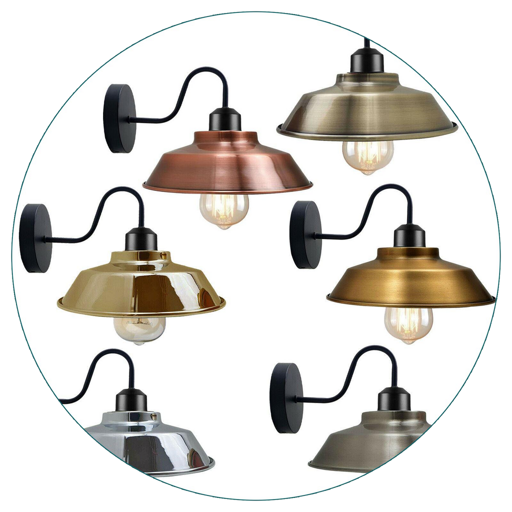 Interior Wall Lights Indoor Industrial Wall Lighting ~1186