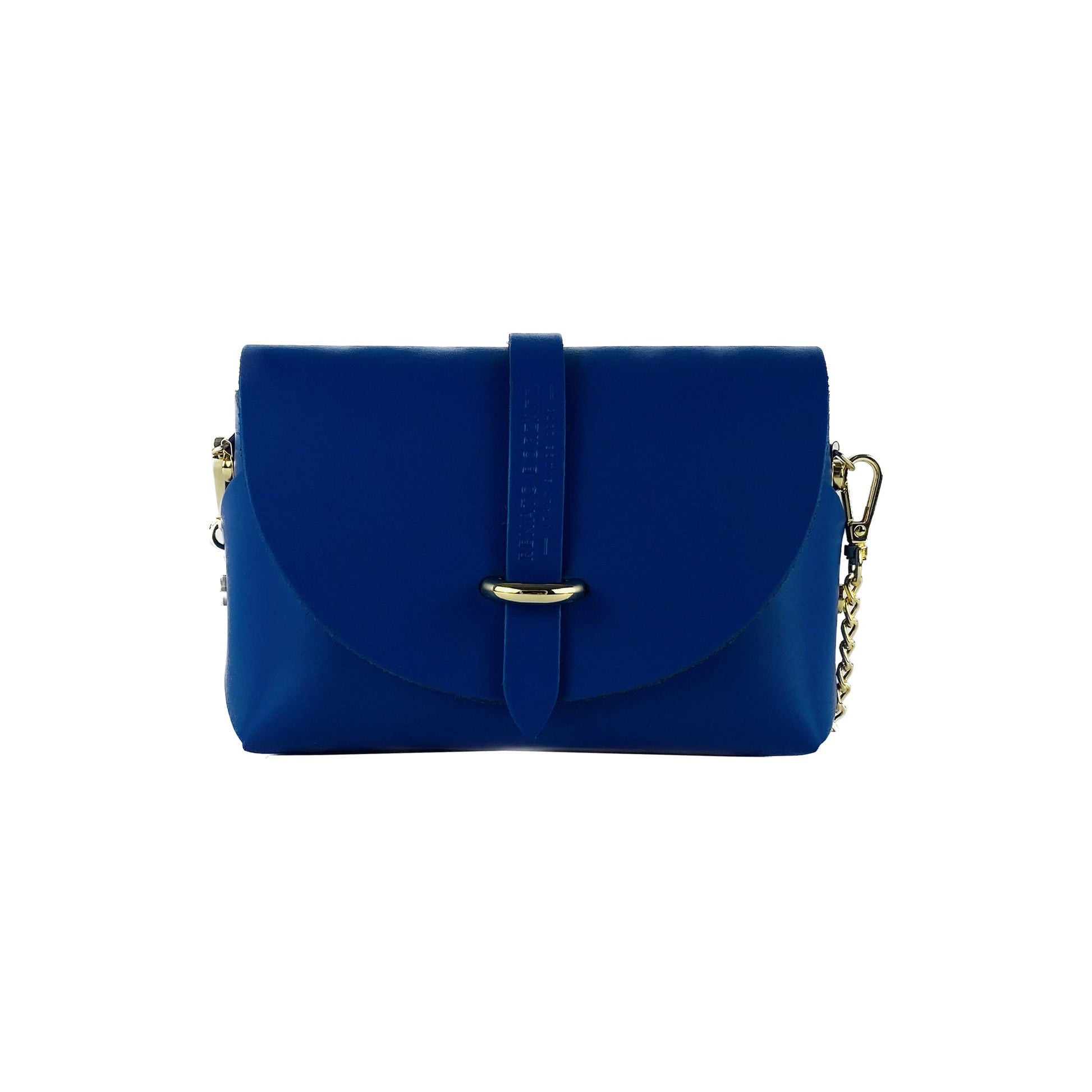 Small Women’s Leather Bag with Shoulder Strap – Made in Italy