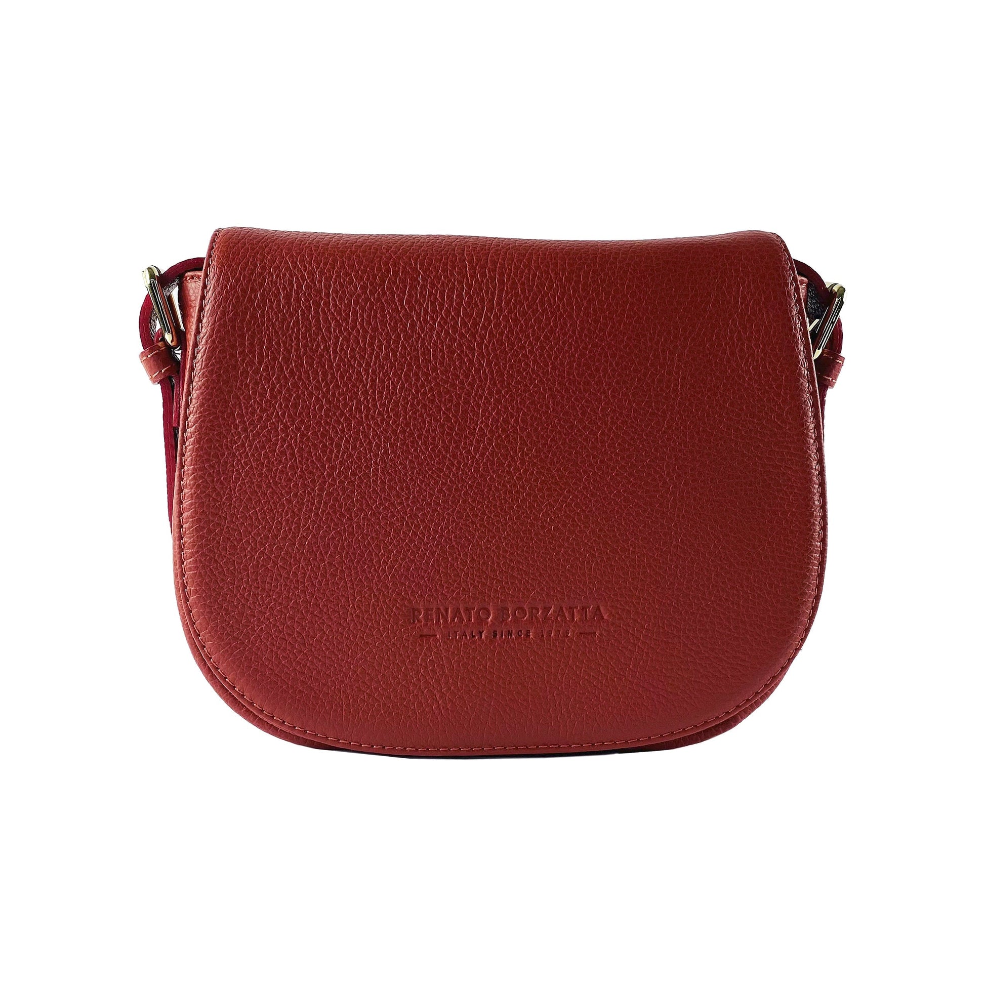 Women’s Leather Crossbody Bag – Made in Italy, with Shoulder Strap