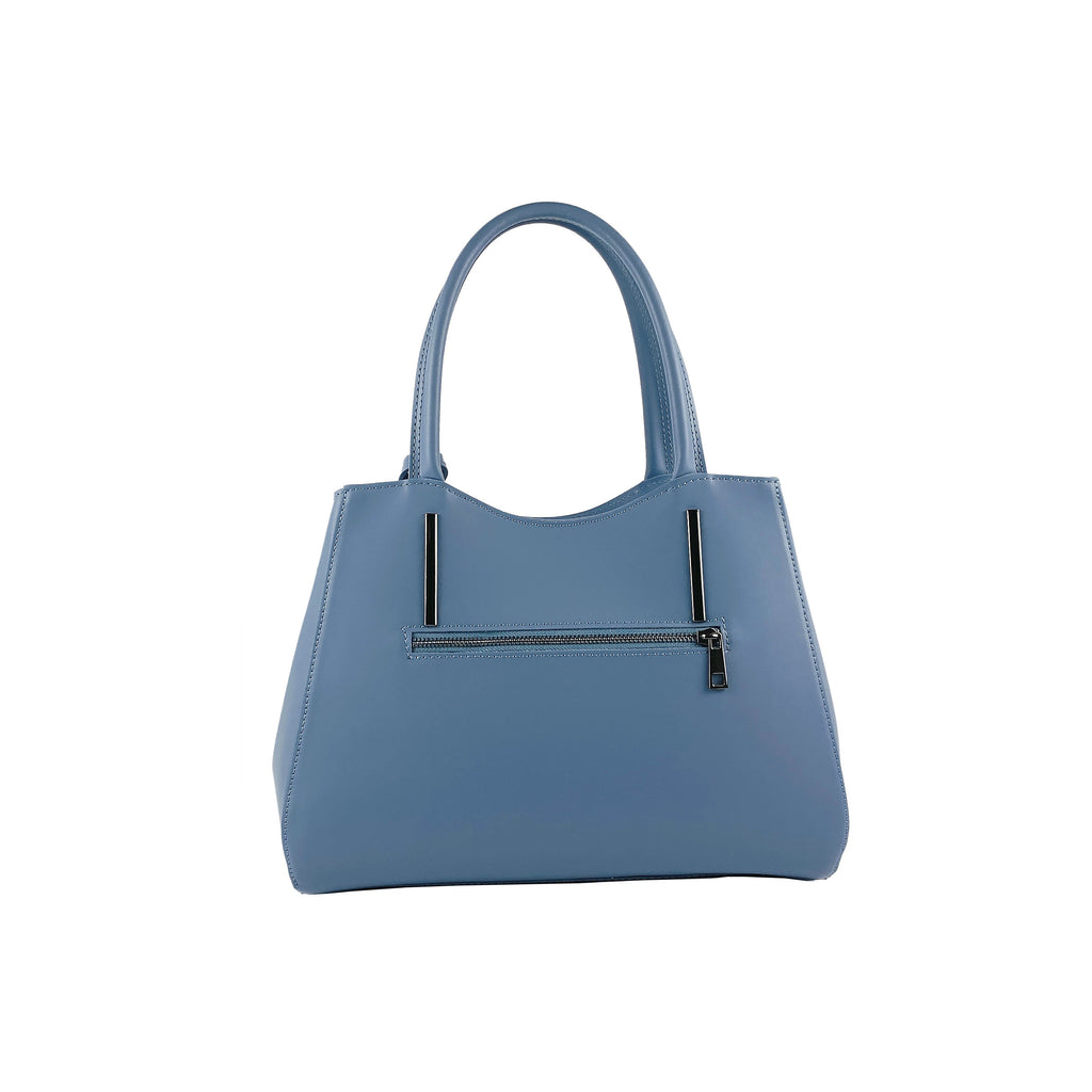 Genuine Leather Handbag  with Shoulder Strap