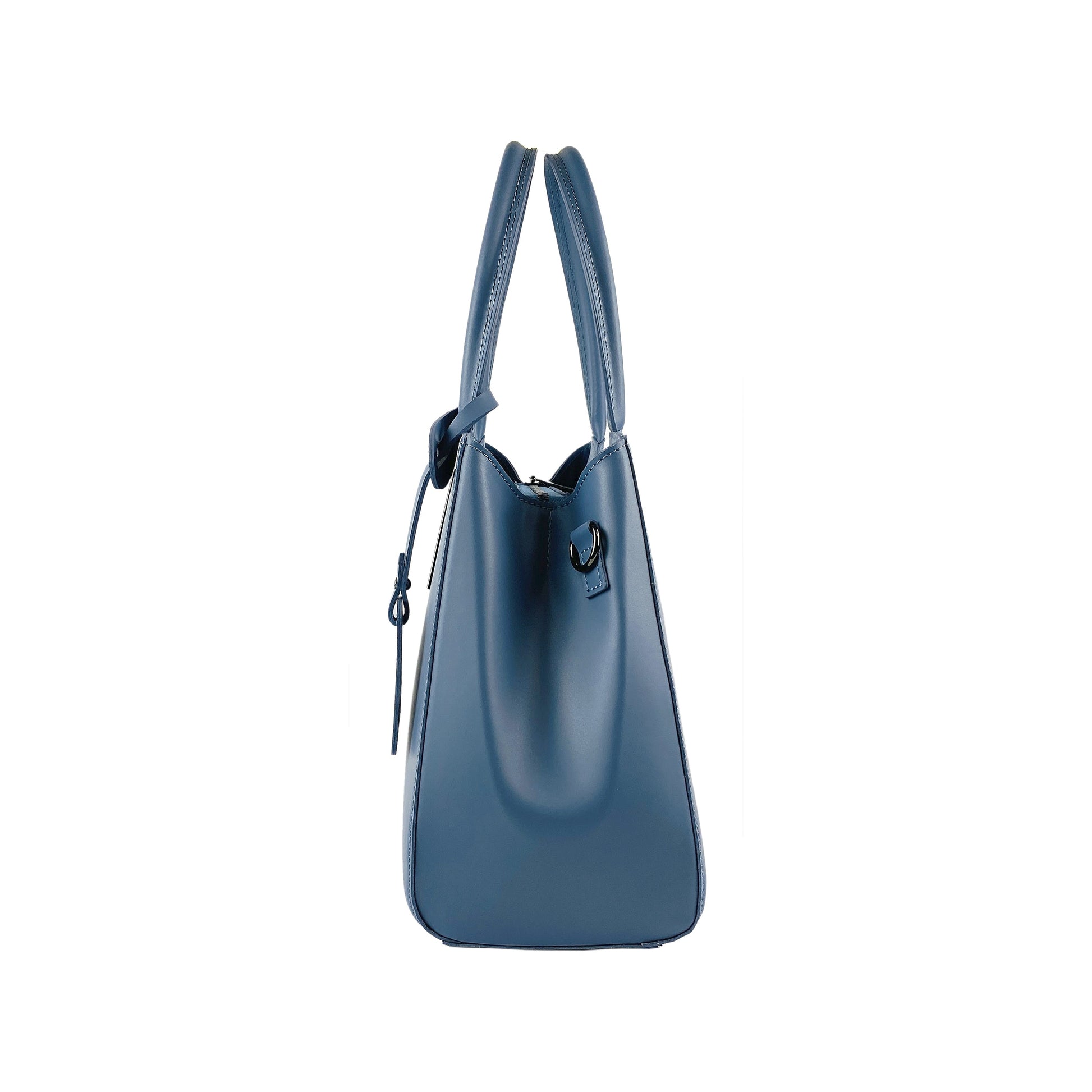 Genuine Leather Handbag  with Shoulder Strap