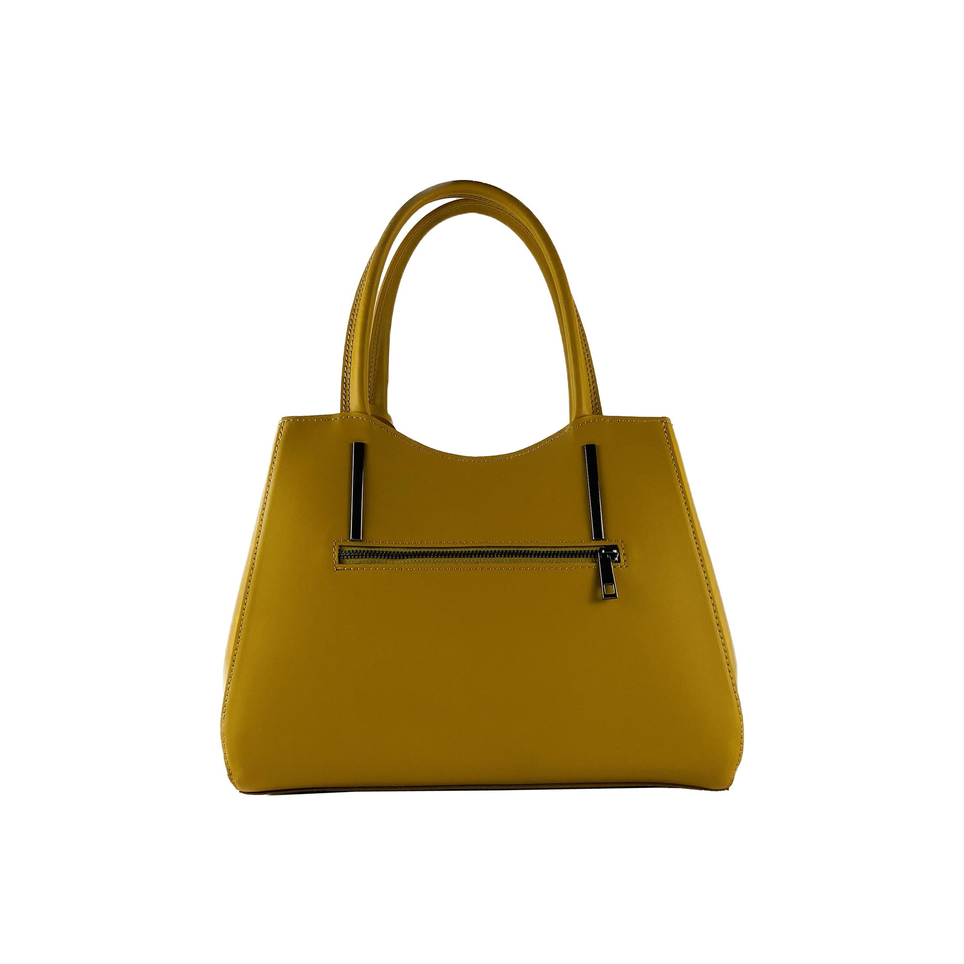 Genuine Leather Handbag with Shoulder Strap