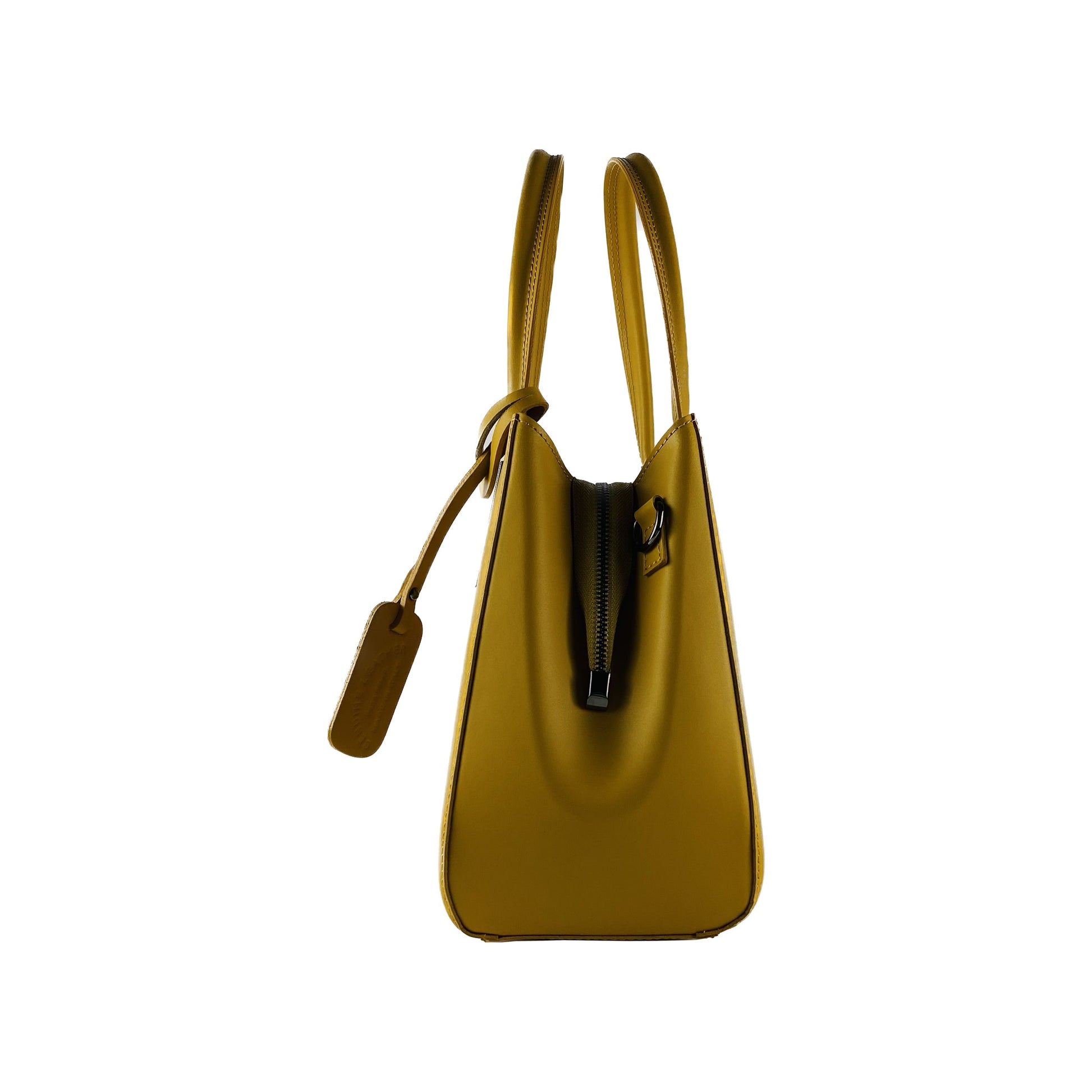Genuine Leather Handbag with Shoulder Strap