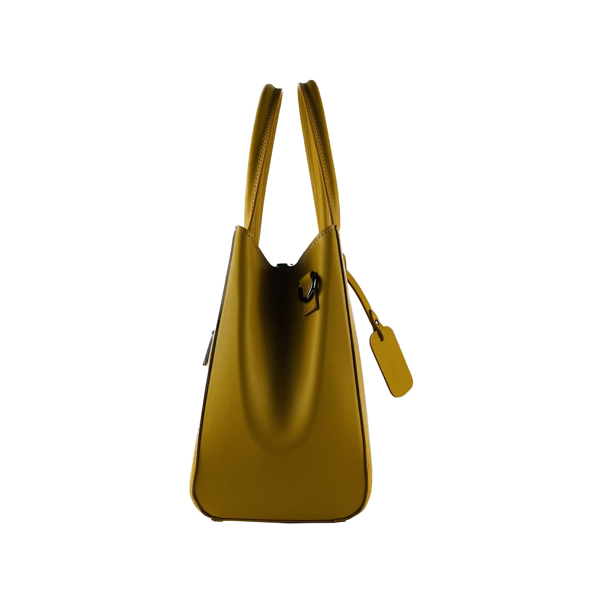 Genuine Leather Handbag with Shoulder Strap