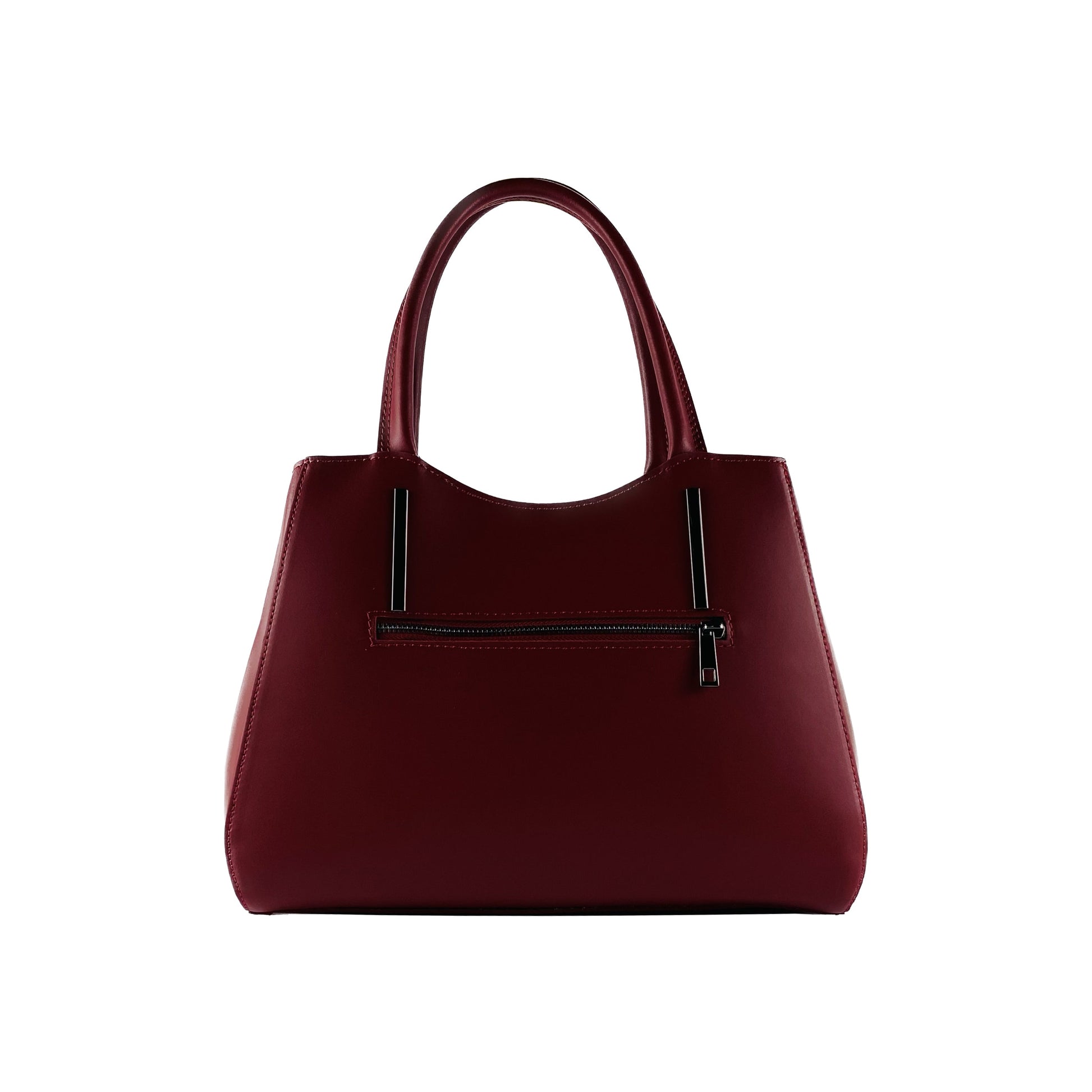 Genuine Leather Handbag with Shoulder Strap