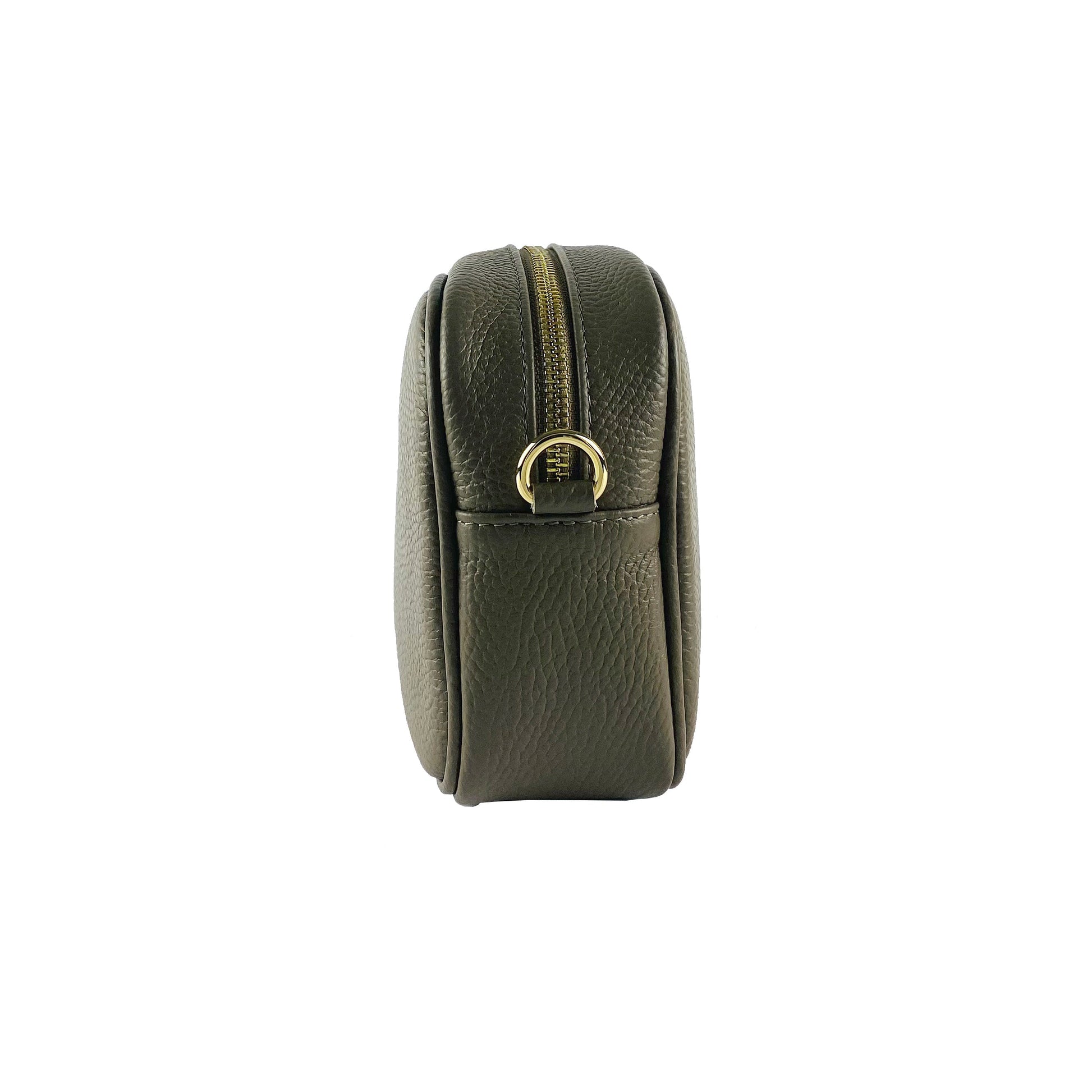 Women’s Leather Crossbody Bag – Made in Italy, with Shoulder Strap