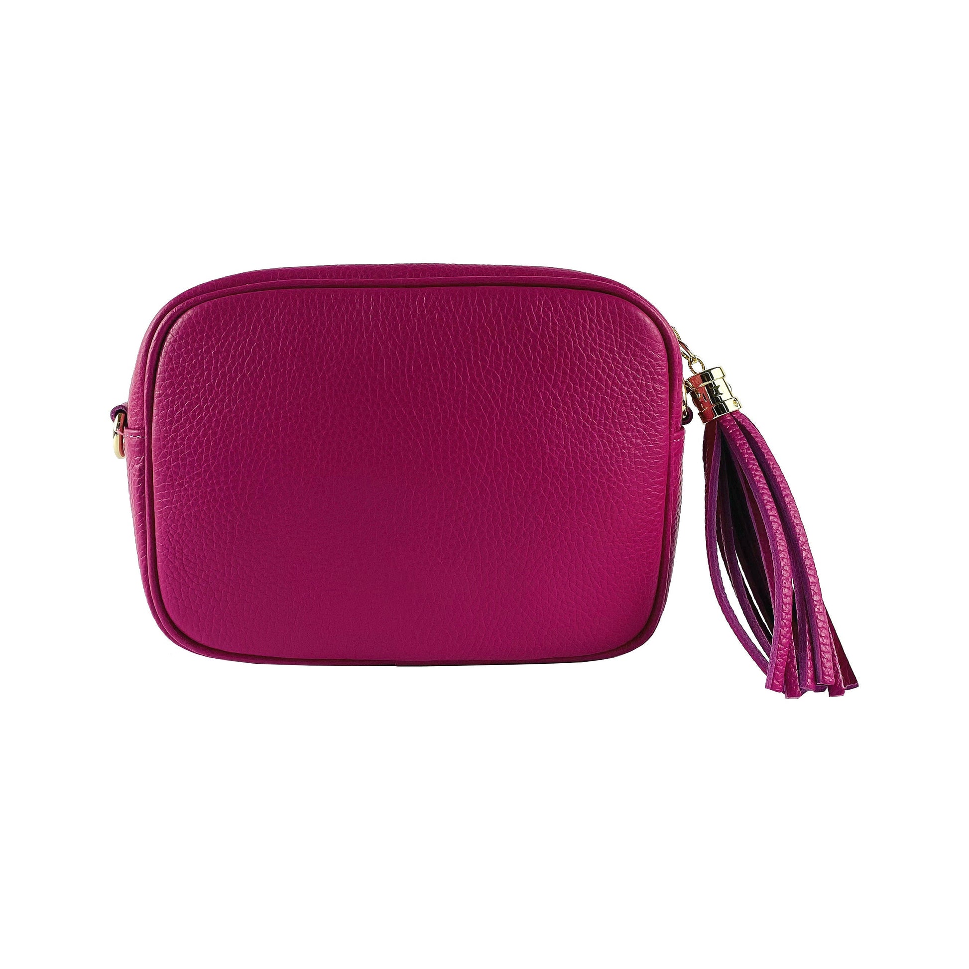 Women’s Small Leather Crossbody Bag – Made in Italy, with Strap