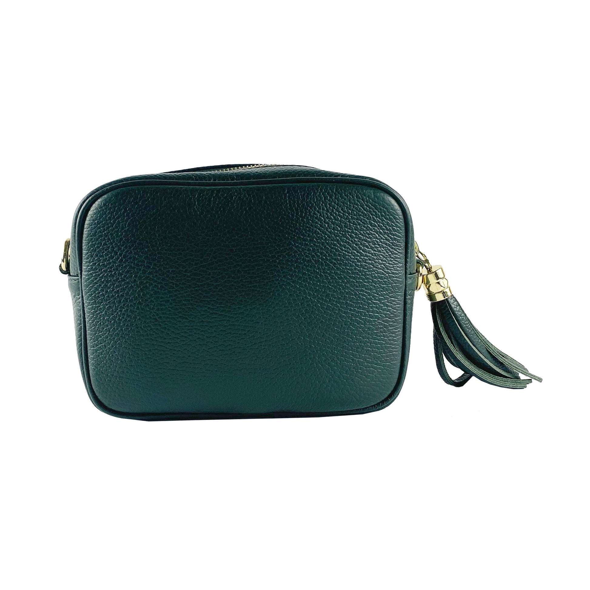 Women’s Leather Crossbody Bag – Made in Italy, with Shoulder Strap
