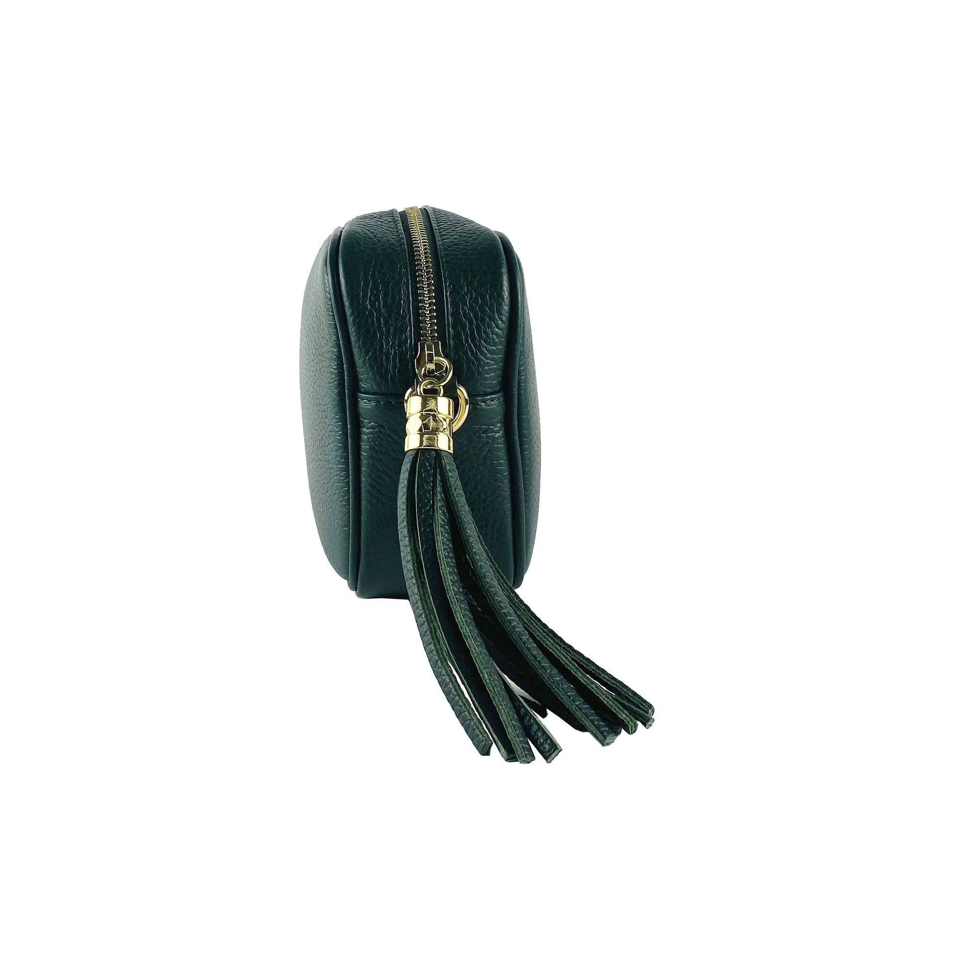 Women’s Leather Crossbody Bag – Made in Italy, with Shoulder Strap
