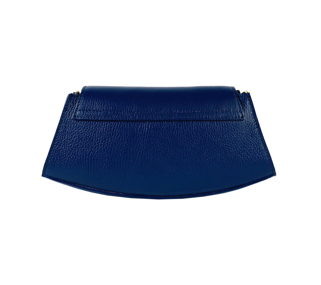 Genuine Leather Shoulder Bag for Women – Made in Italy, with Strap