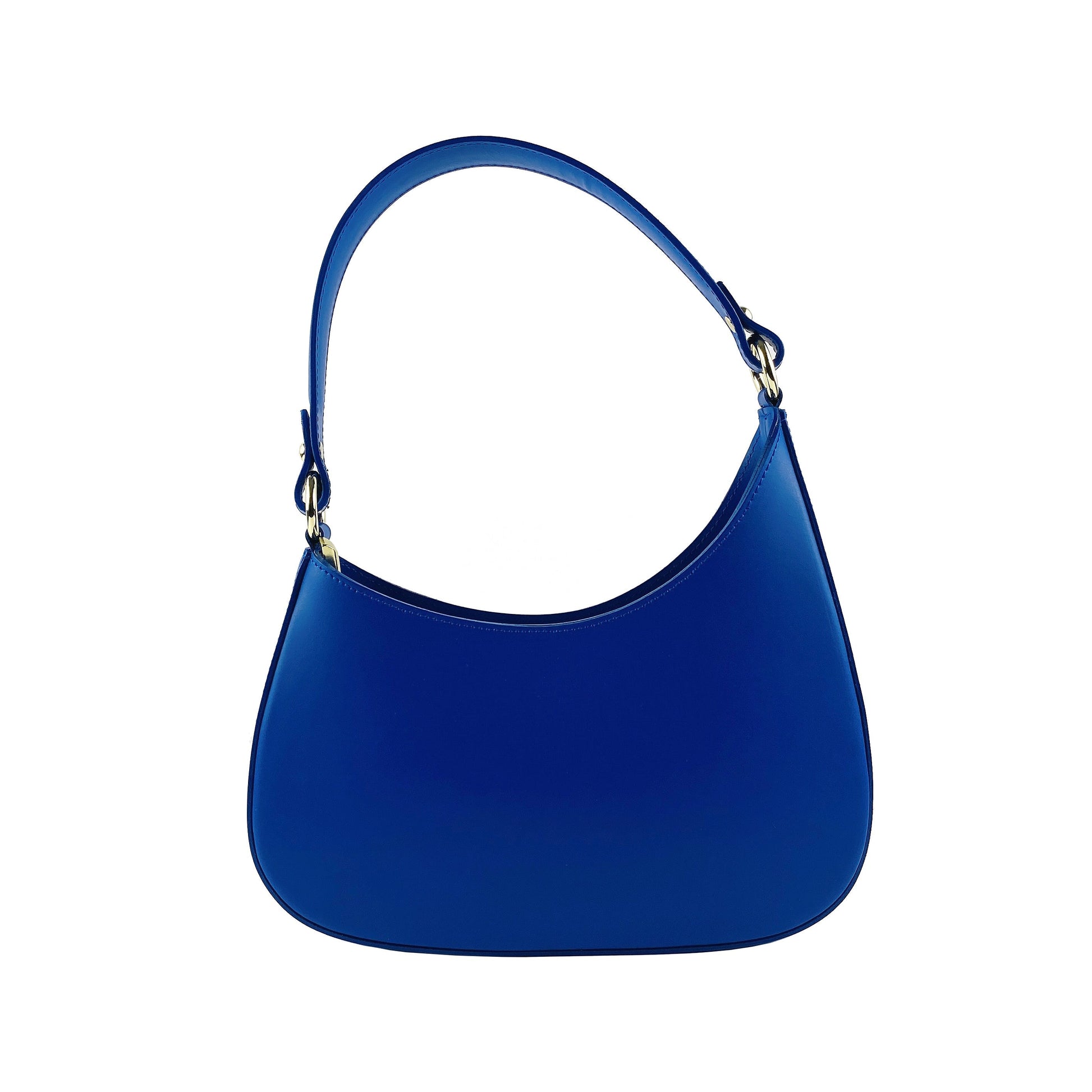 Women's Shoulder Bag with Removable Shoulder Strap in Genuine Leather