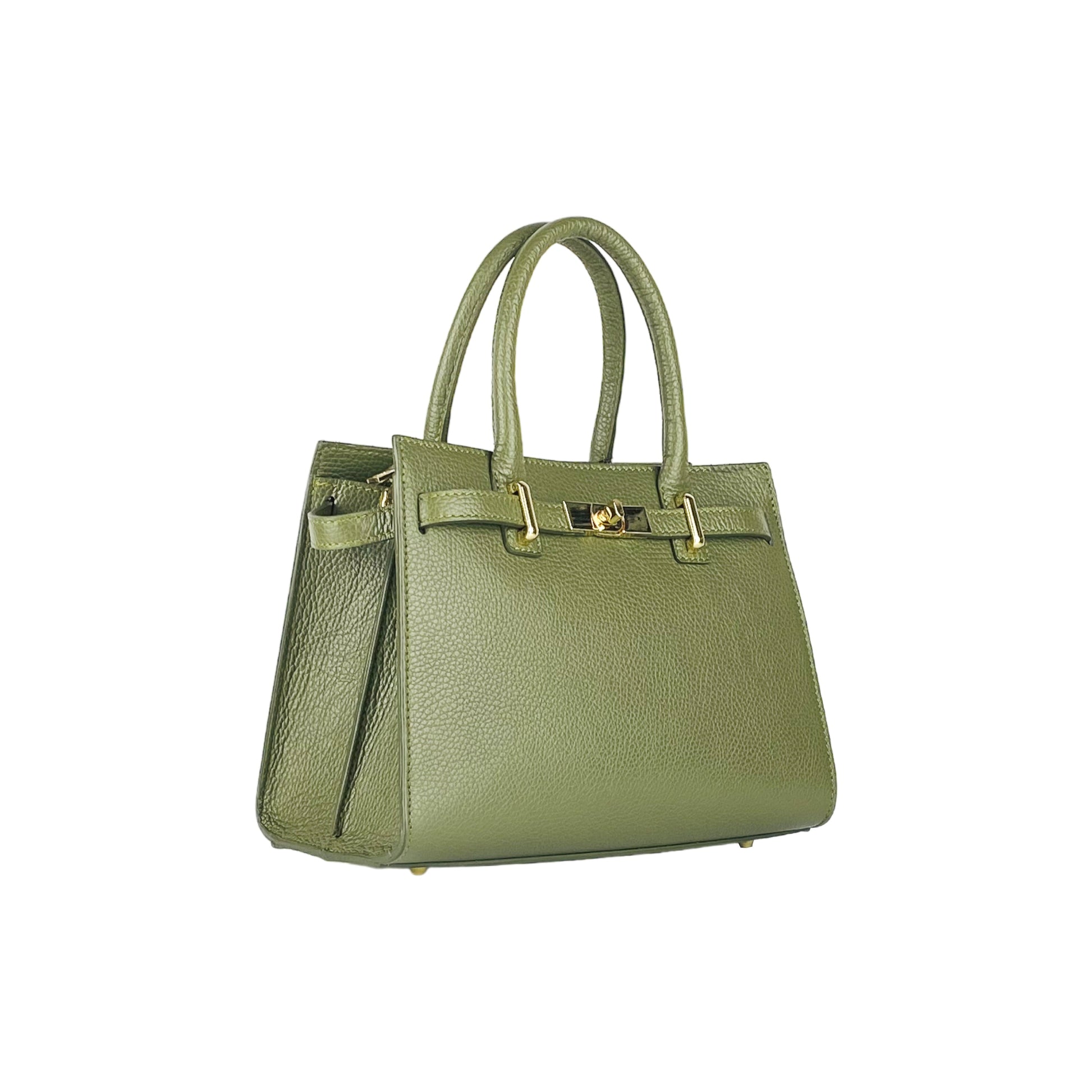 Women's Handbag in Genuine Leather Made in Italy with Shoulder Strap