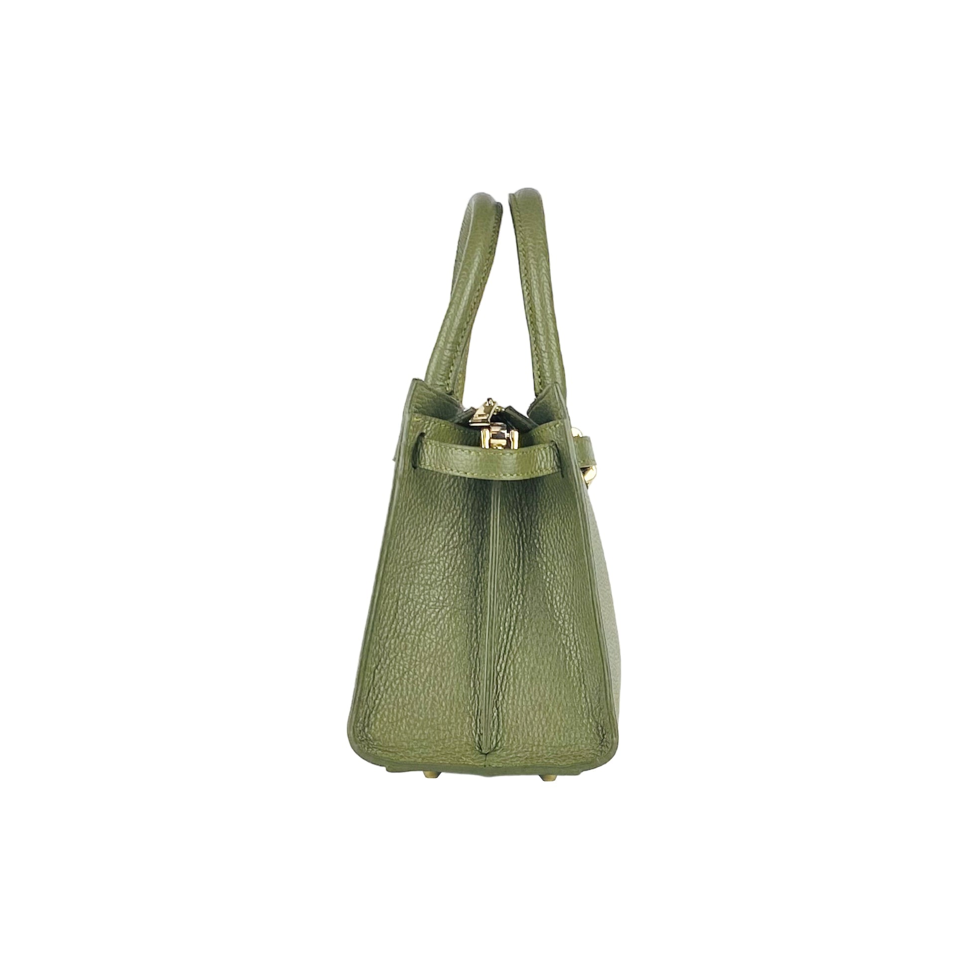 Women's Handbag in Genuine Leather Made in Italy with Shoulder Strap