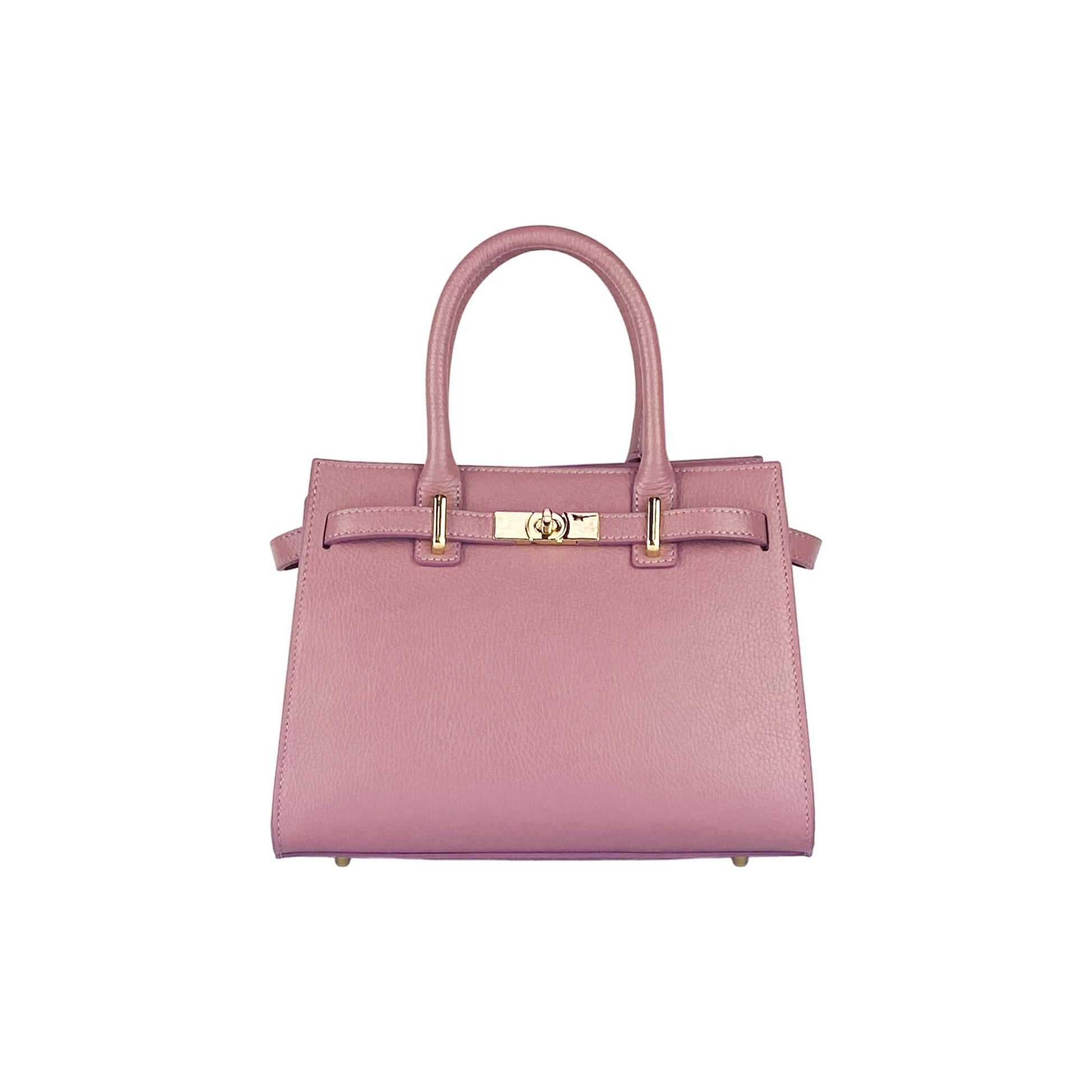 Women's Handbag in Genuine Leather with Shoulder Strap