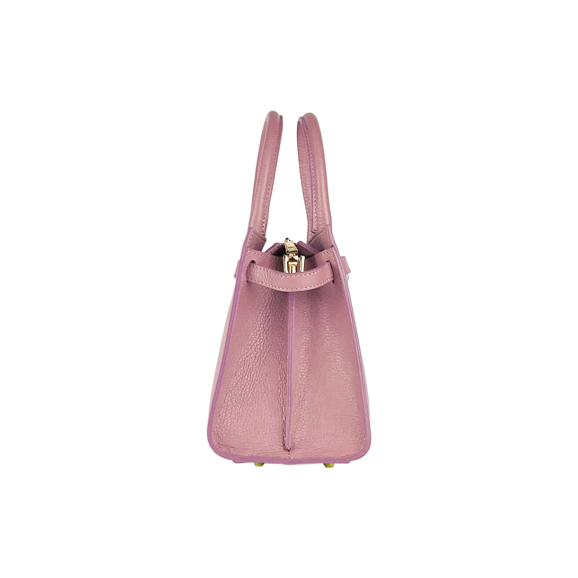 Women's Handbag in Genuine Leather with Shoulder Strap
