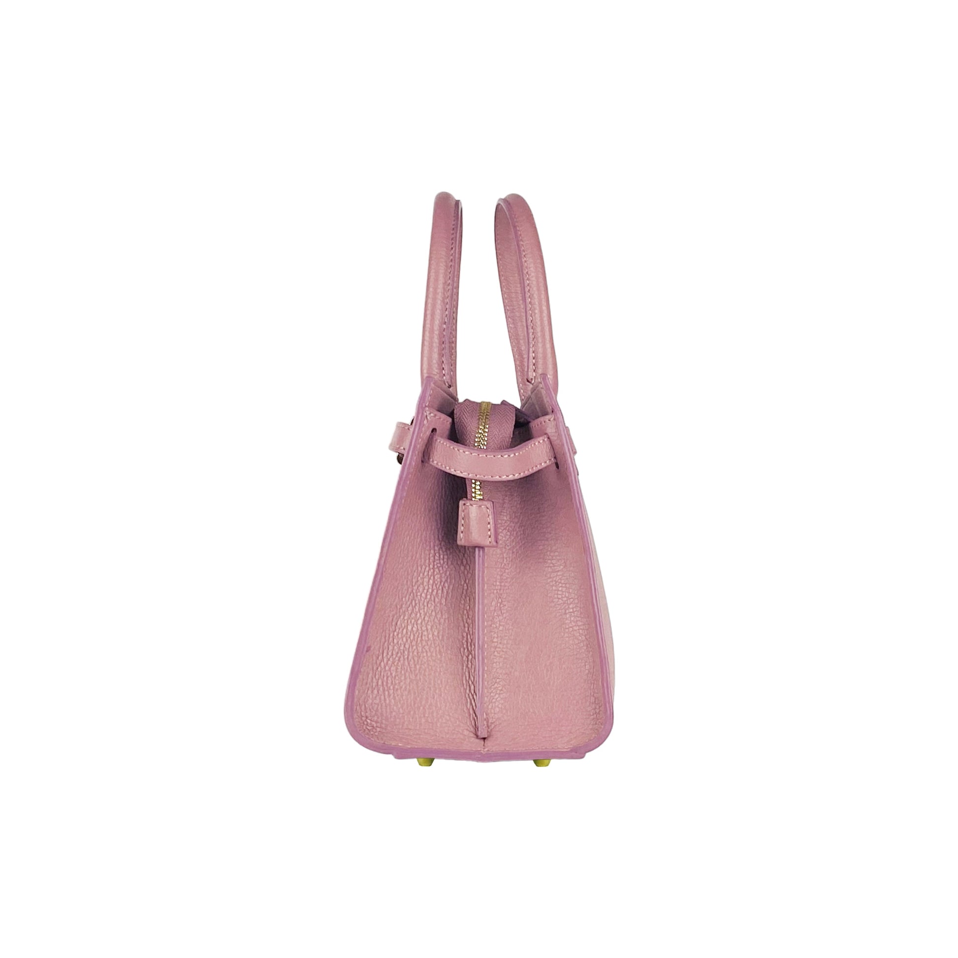 Women's Handbag in Genuine Leather with Shoulder Strap