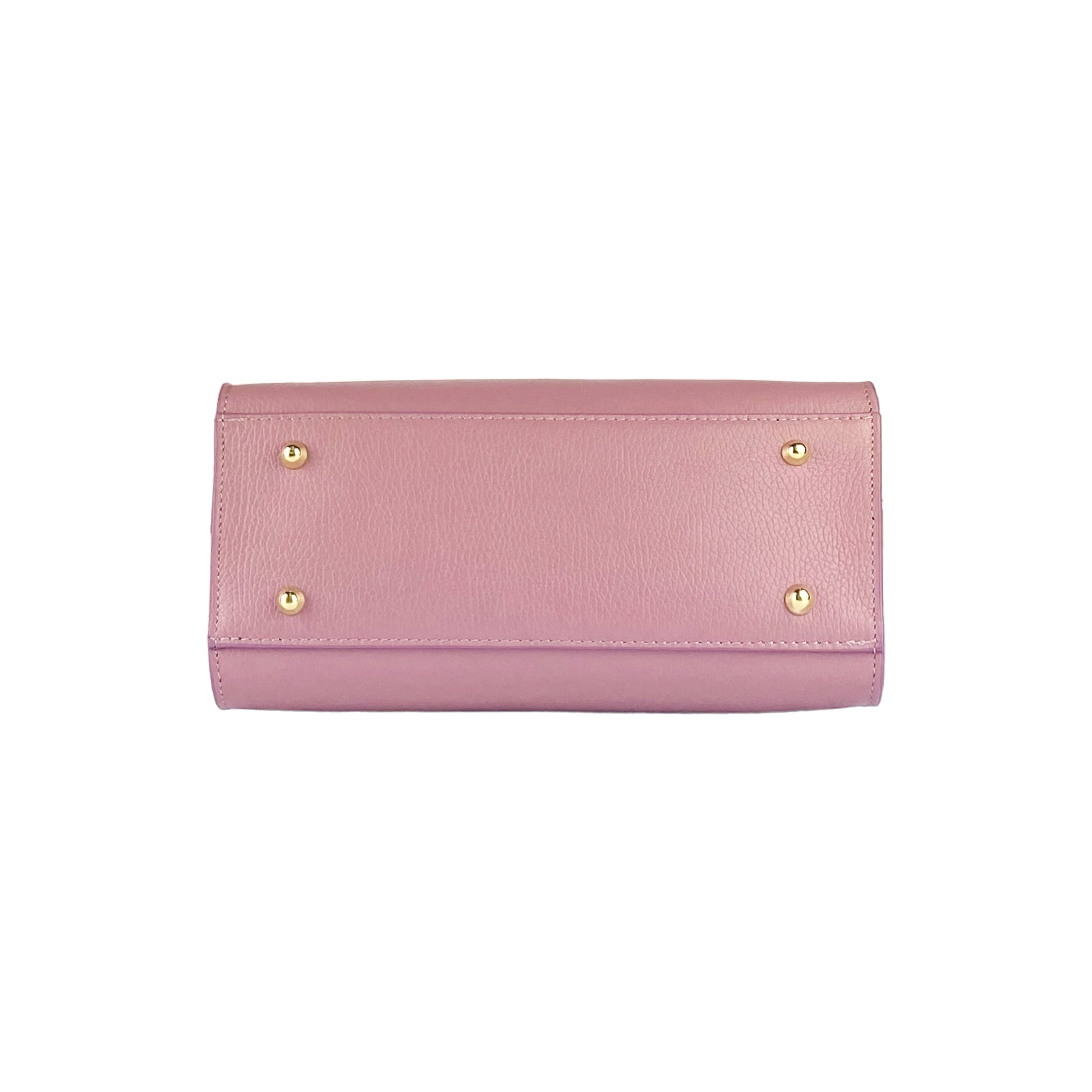 Women's Handbag in Genuine Leather with Shoulder Strap