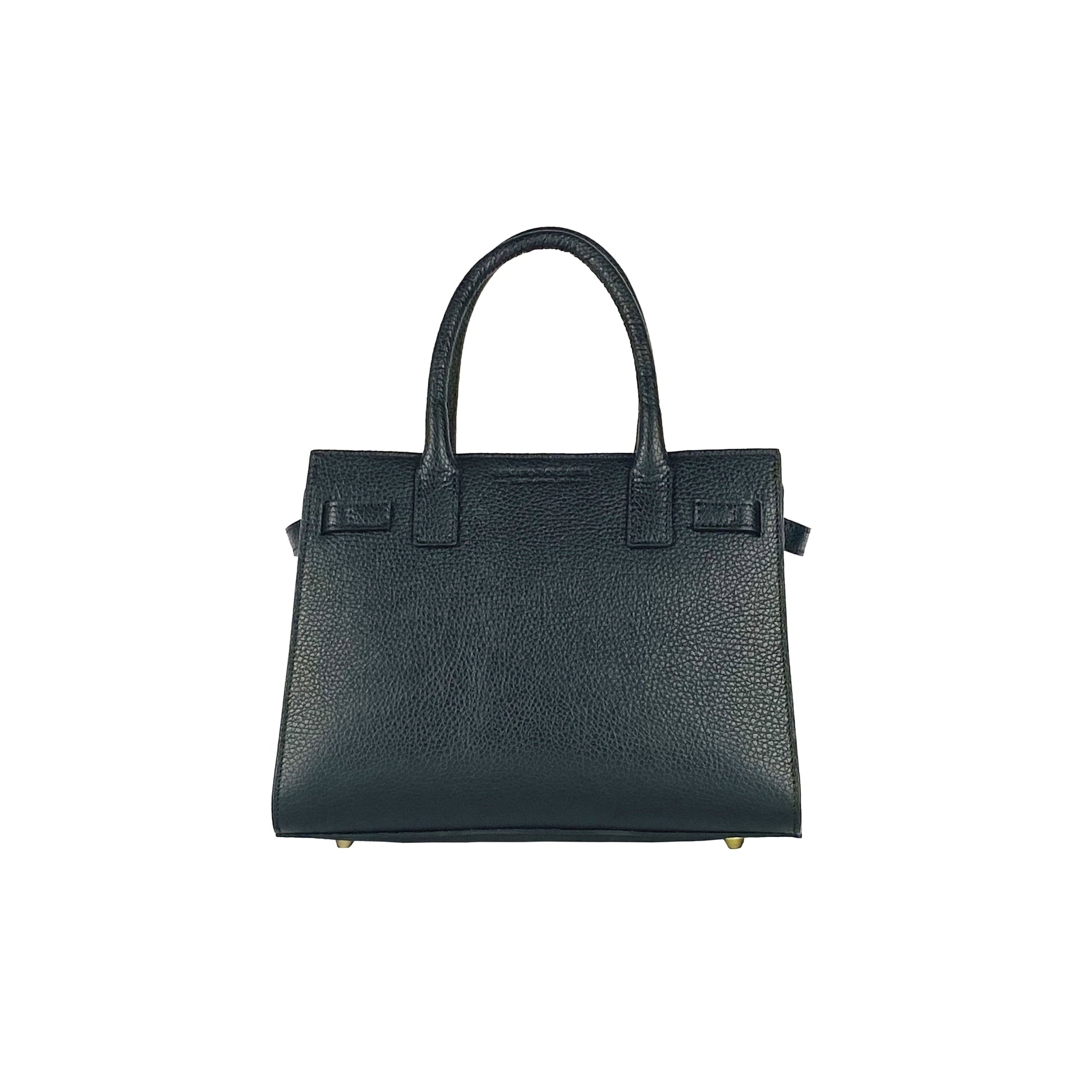 Women's Handbag in Genuine Leather with Shoulder Strap