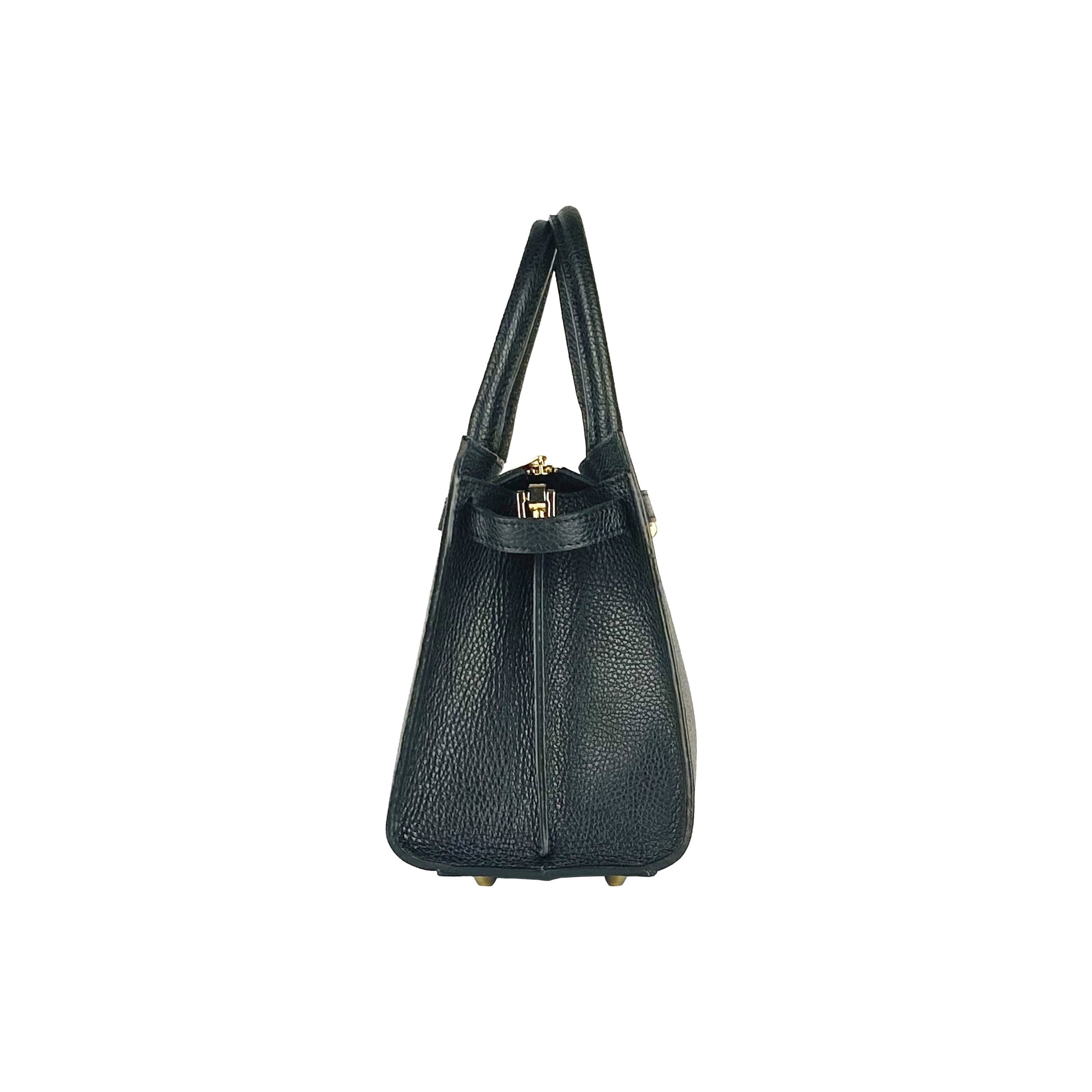 Women's Handbag in Genuine Leather with Shoulder Strap