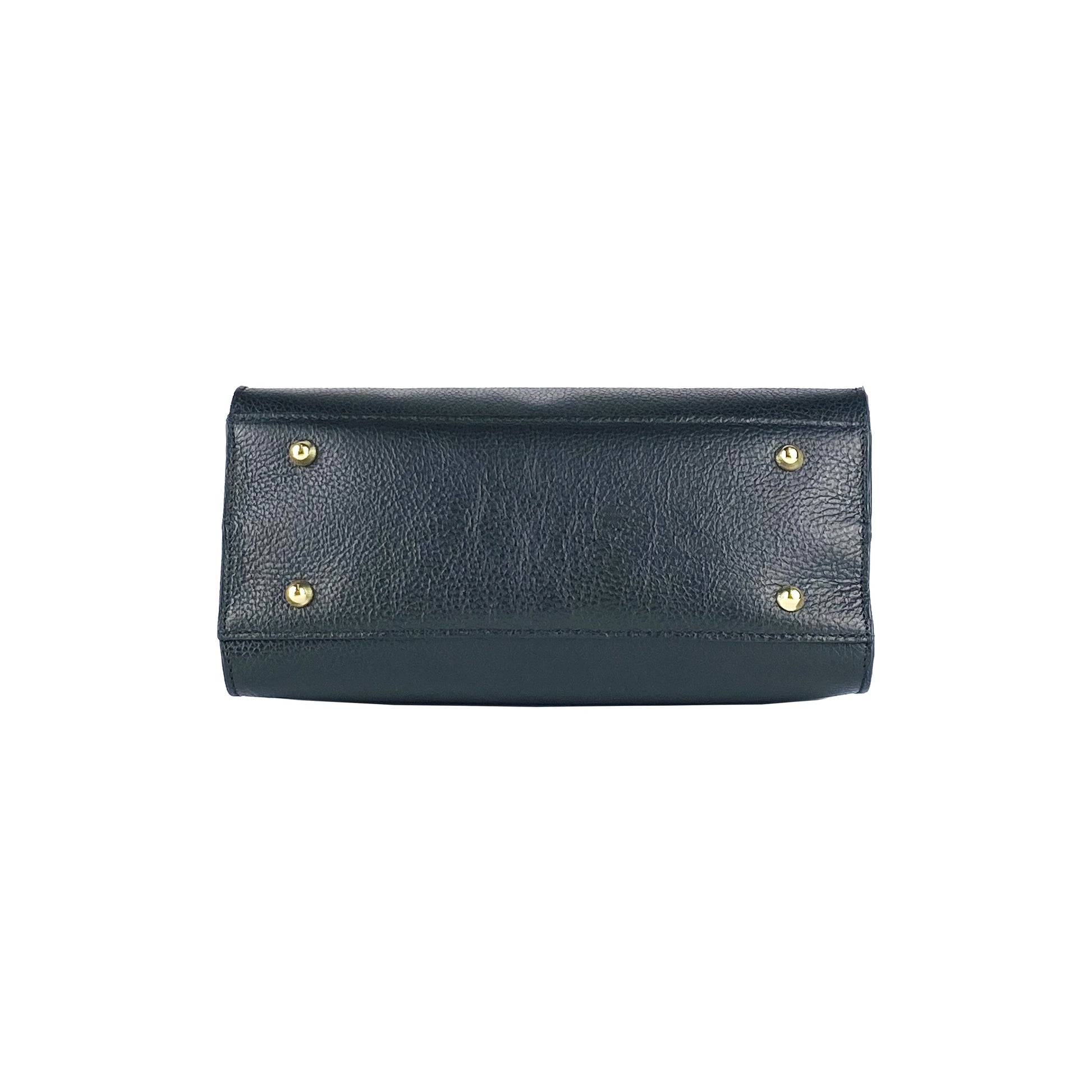 Women's Handbag in Genuine Leather with Shoulder Strap