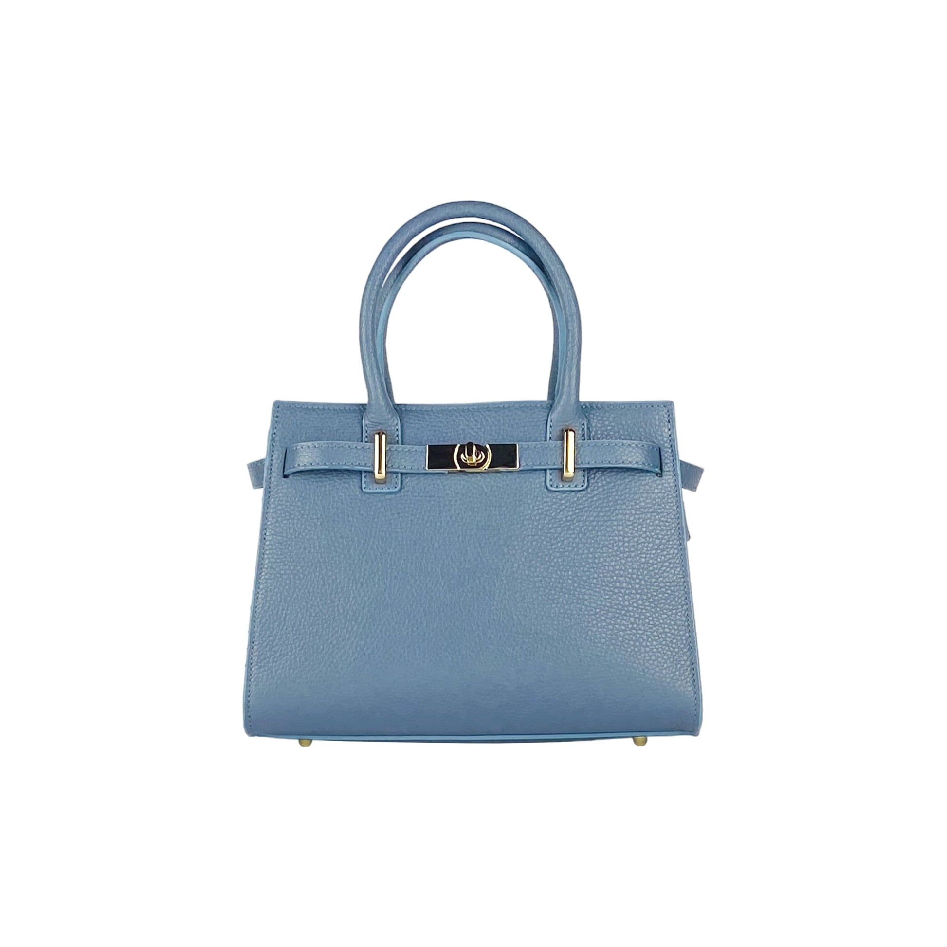 Women's Handbag in Genuine Leather with Shoulder Strap