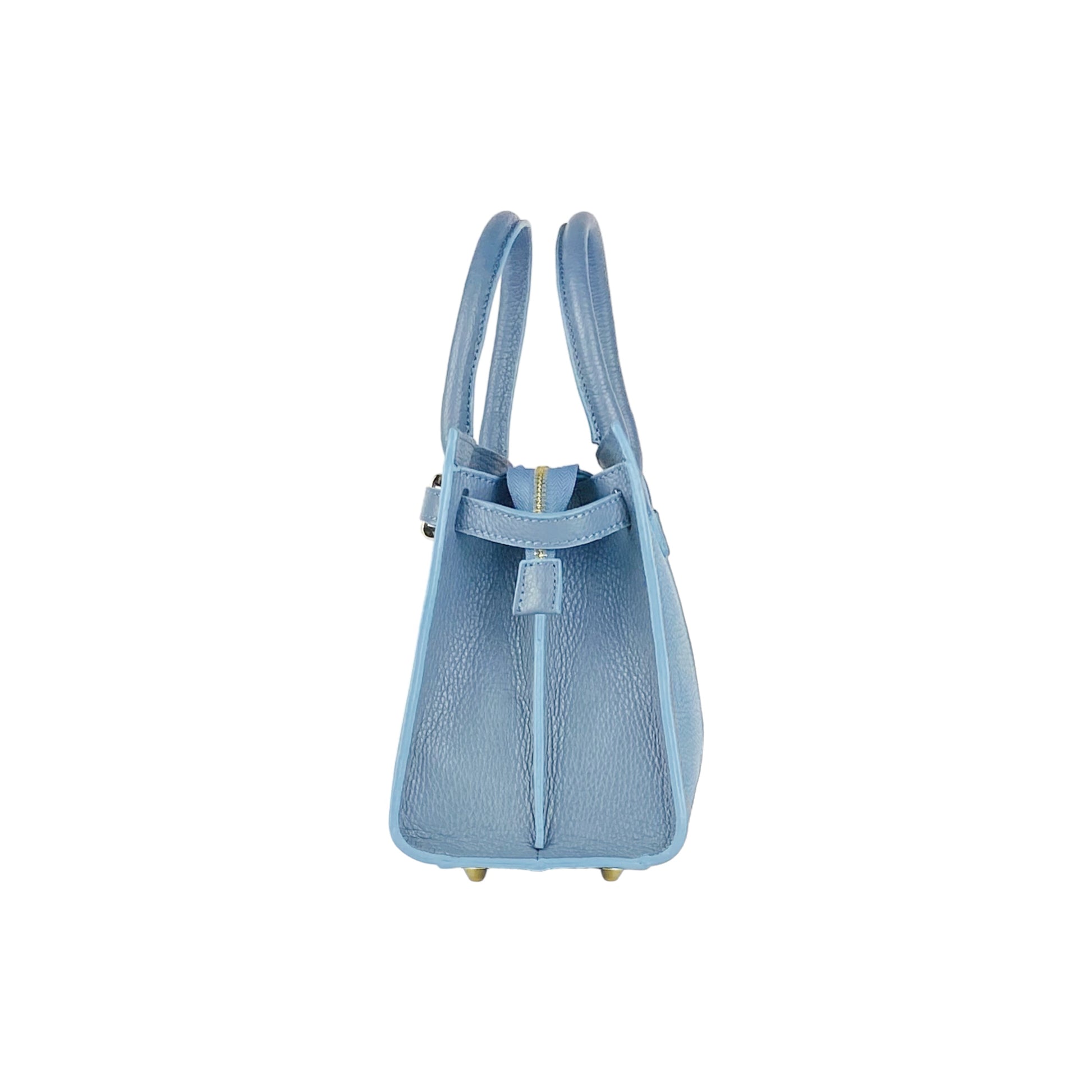 Women's Handbag in Genuine Leather with Shoulder Strap