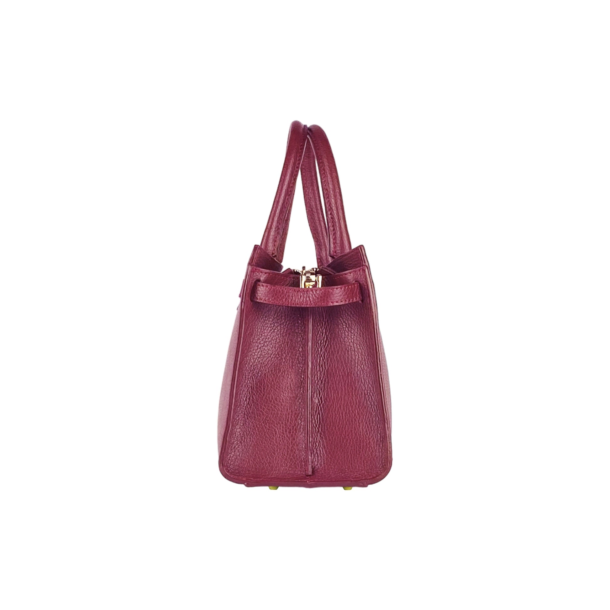 Women's Genuine Leather Handbag with Shoulder Strap