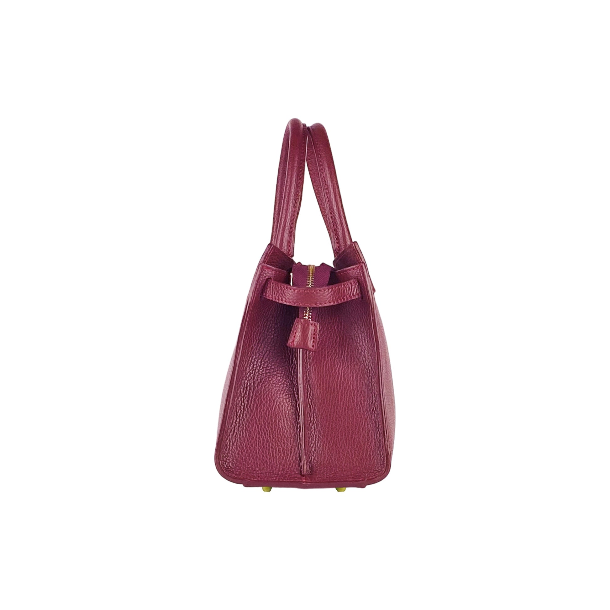 Women's Genuine Leather Handbag with Shoulder Strap