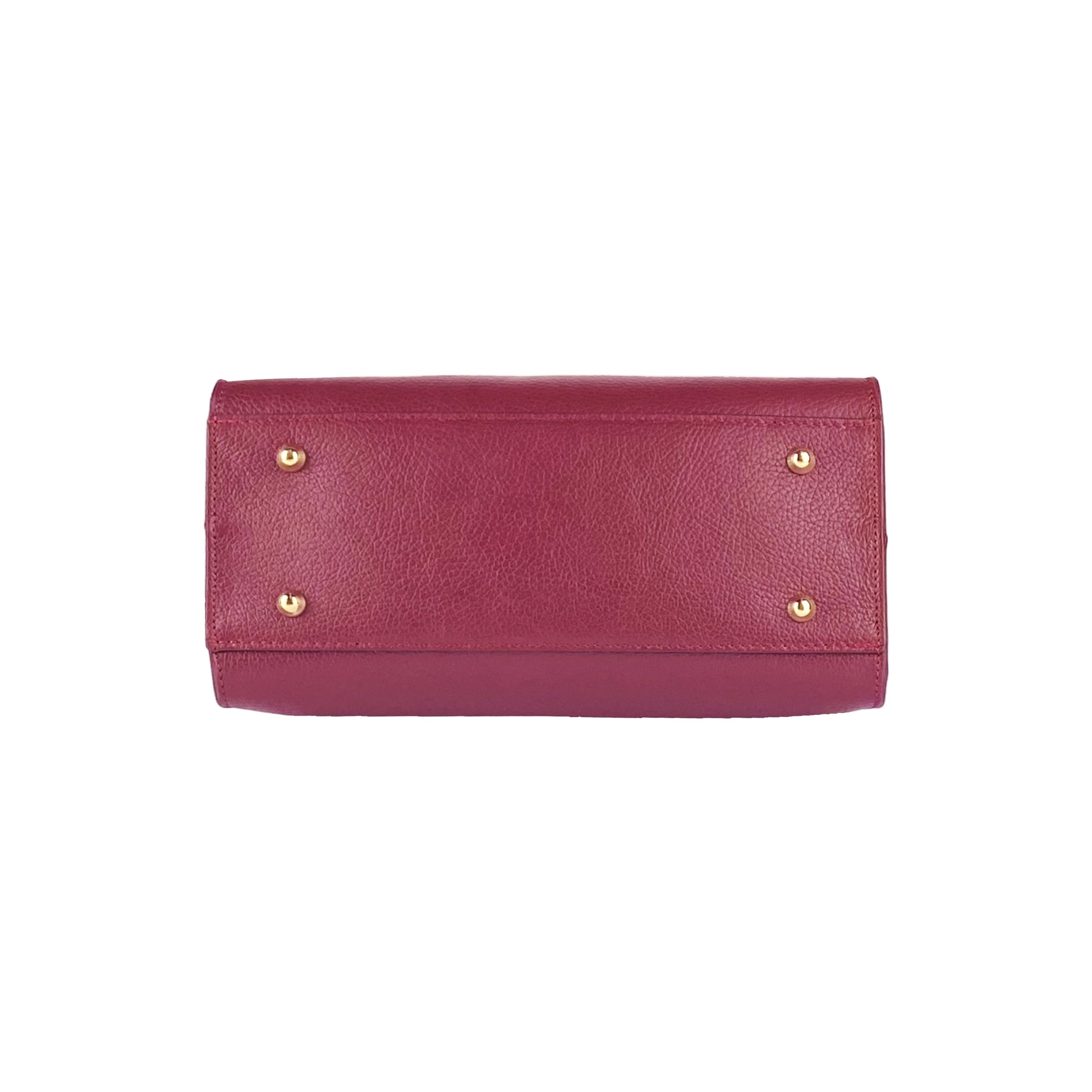 Women's Genuine Leather Handbag with Shoulder Strap