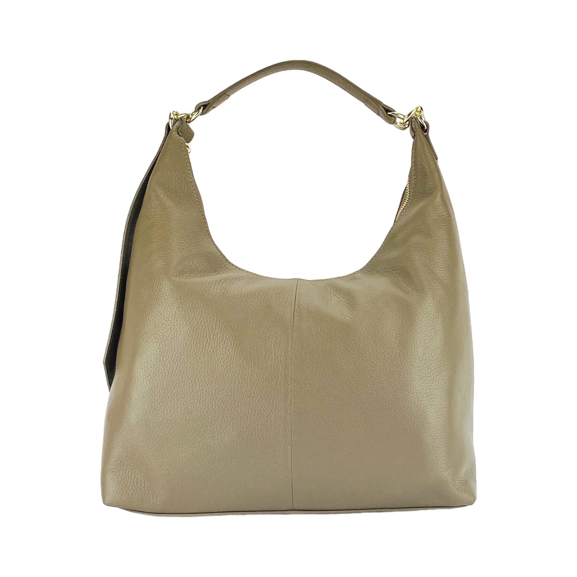 Women's Soft Genuine Leather Shoulder Bag – Made in Italy