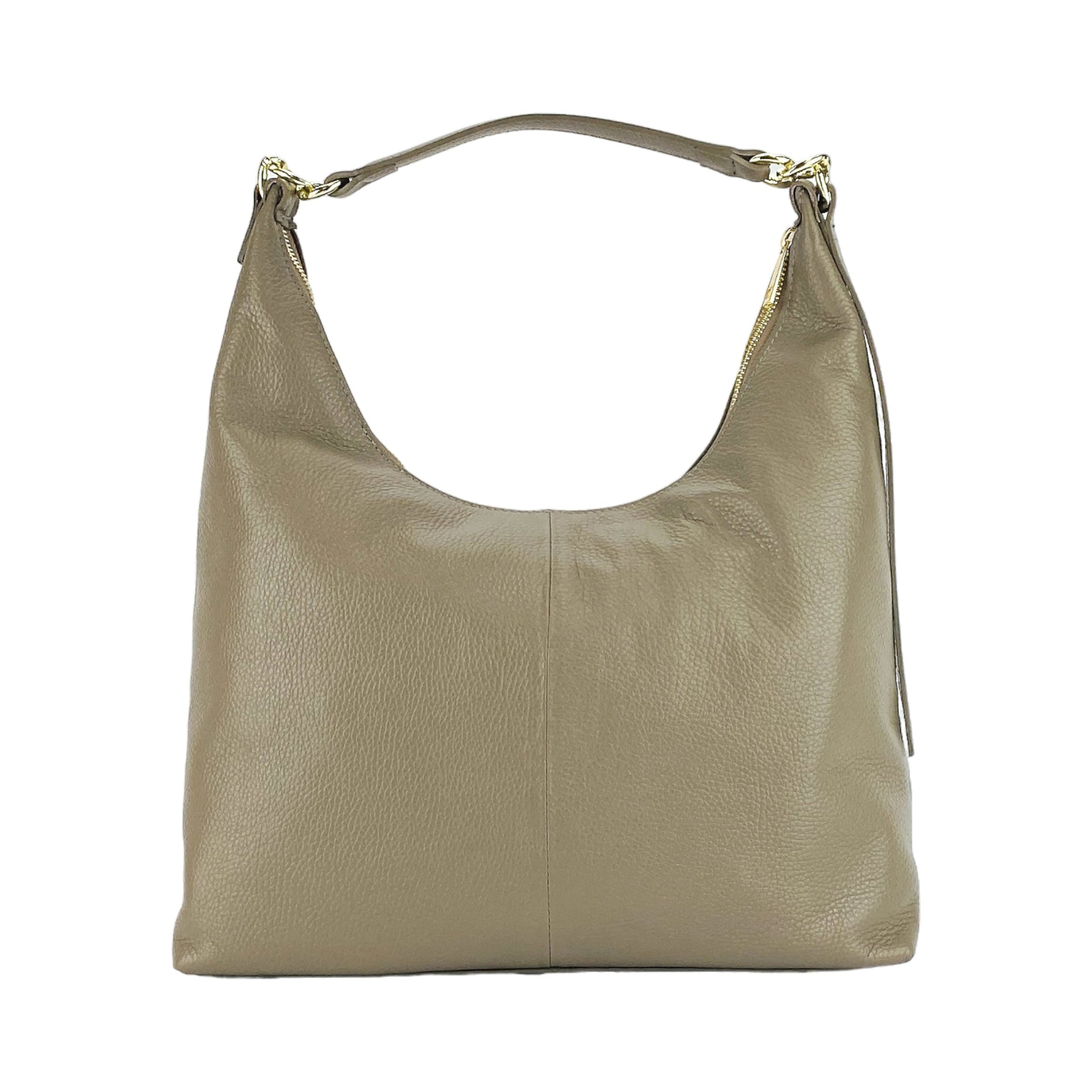 Women's Soft Genuine Leather Shoulder Bag – Made in Italy
