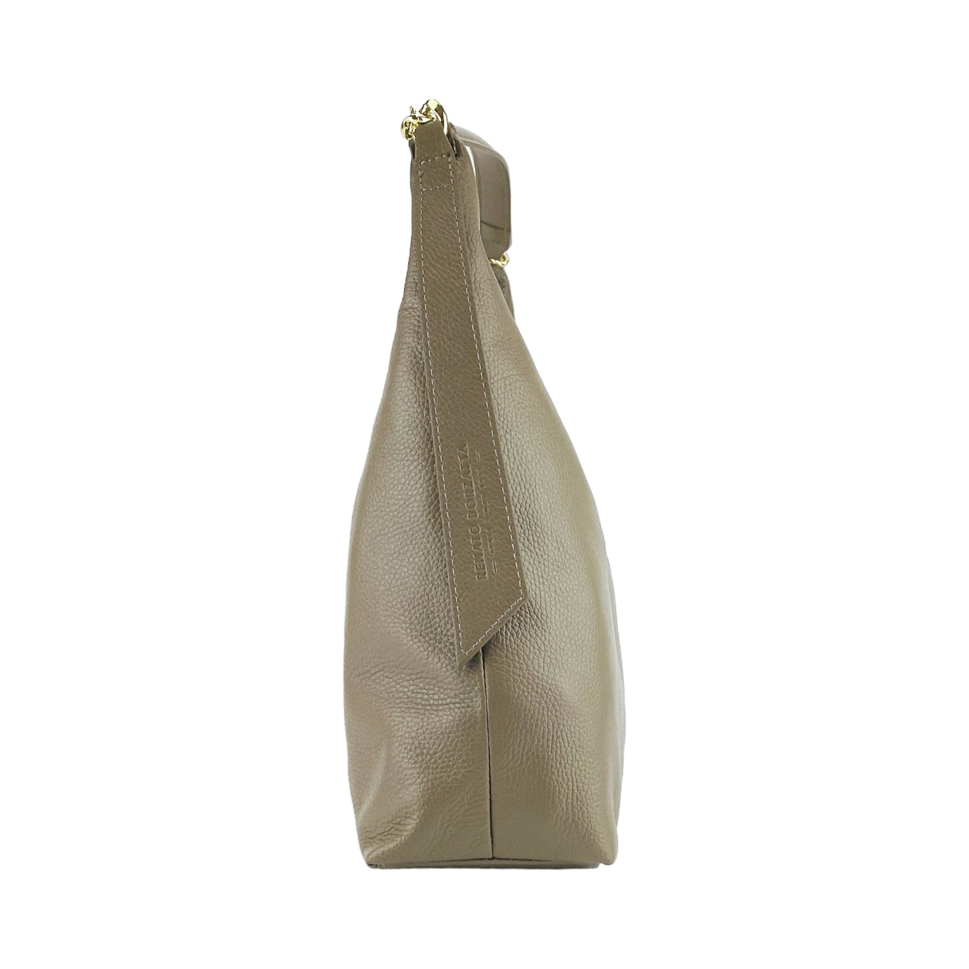 Women's Soft Genuine Leather Shoulder Bag – Made in Italy