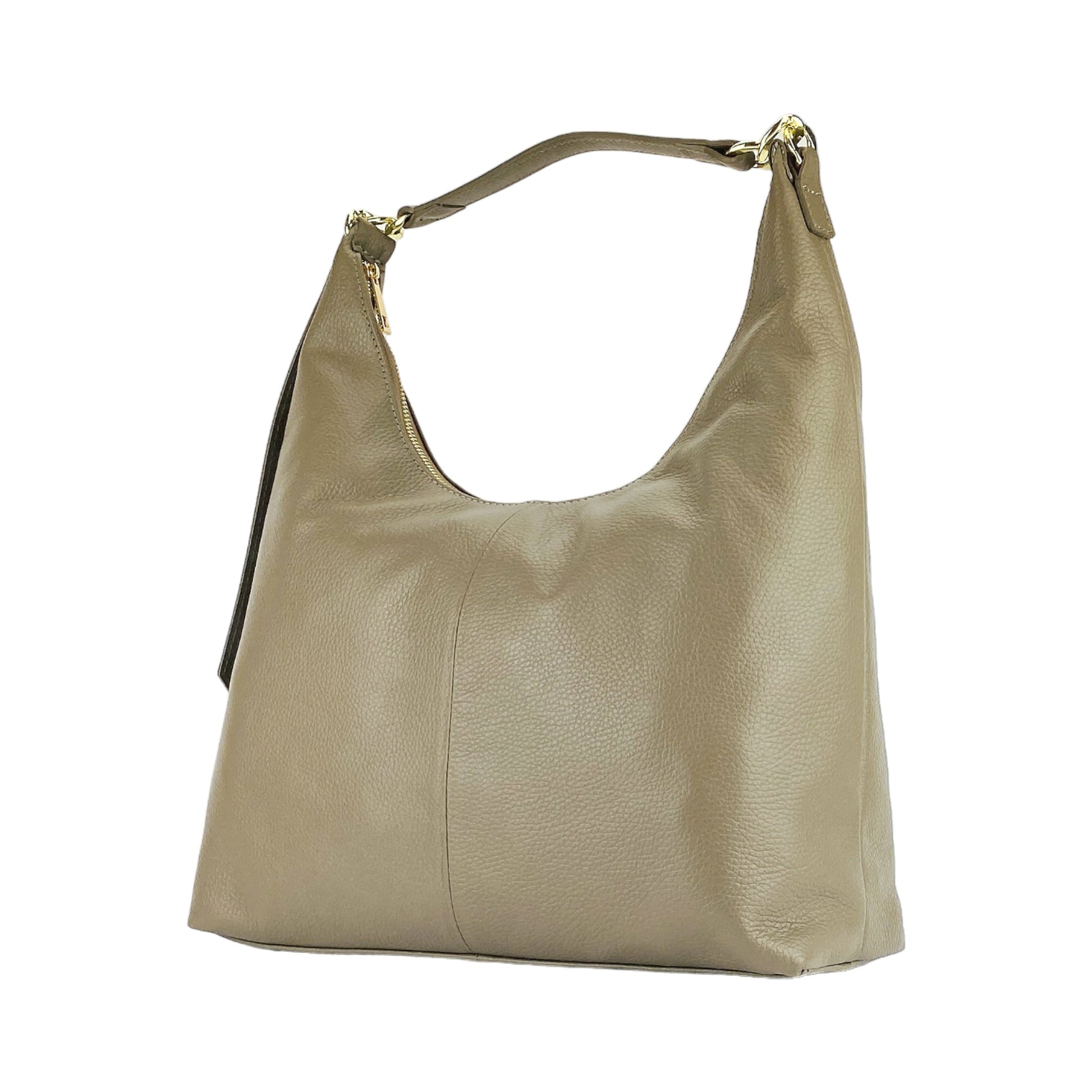 Women's Soft Genuine Leather Shoulder Bag – Made in Italy