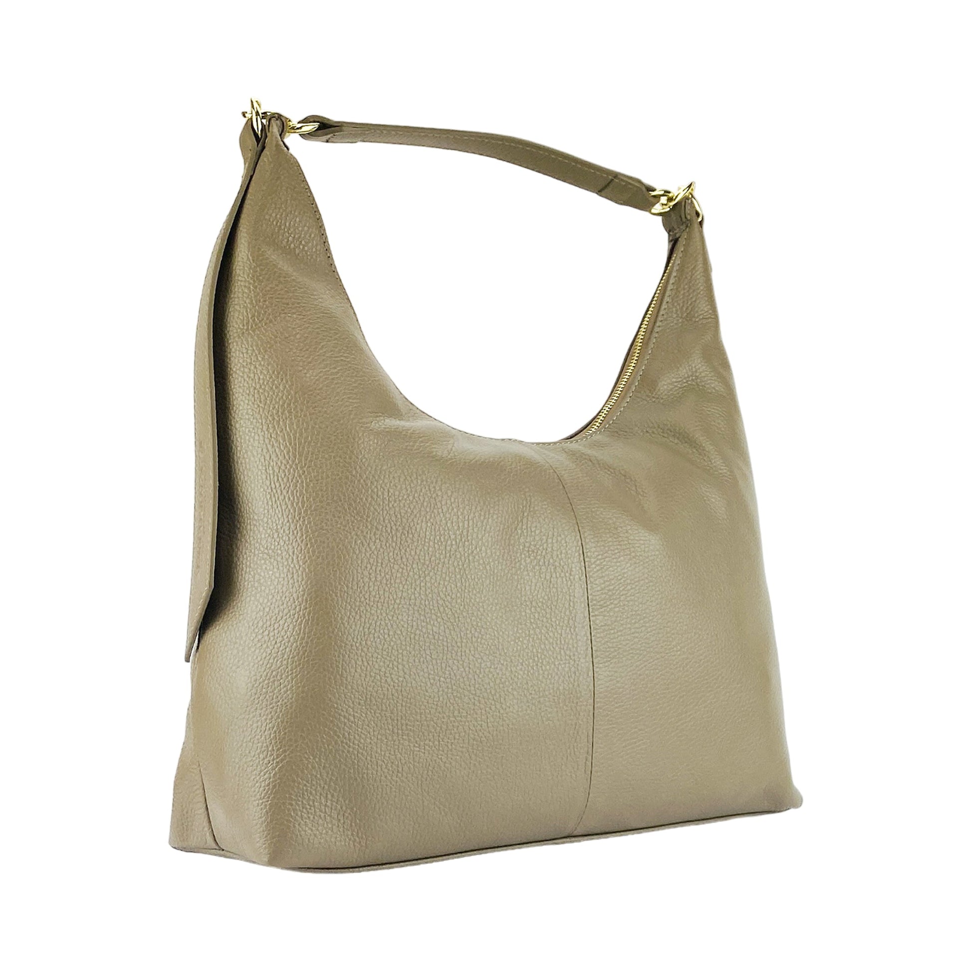 Women's Soft Genuine Leather Shoulder Bag – Made in Italy