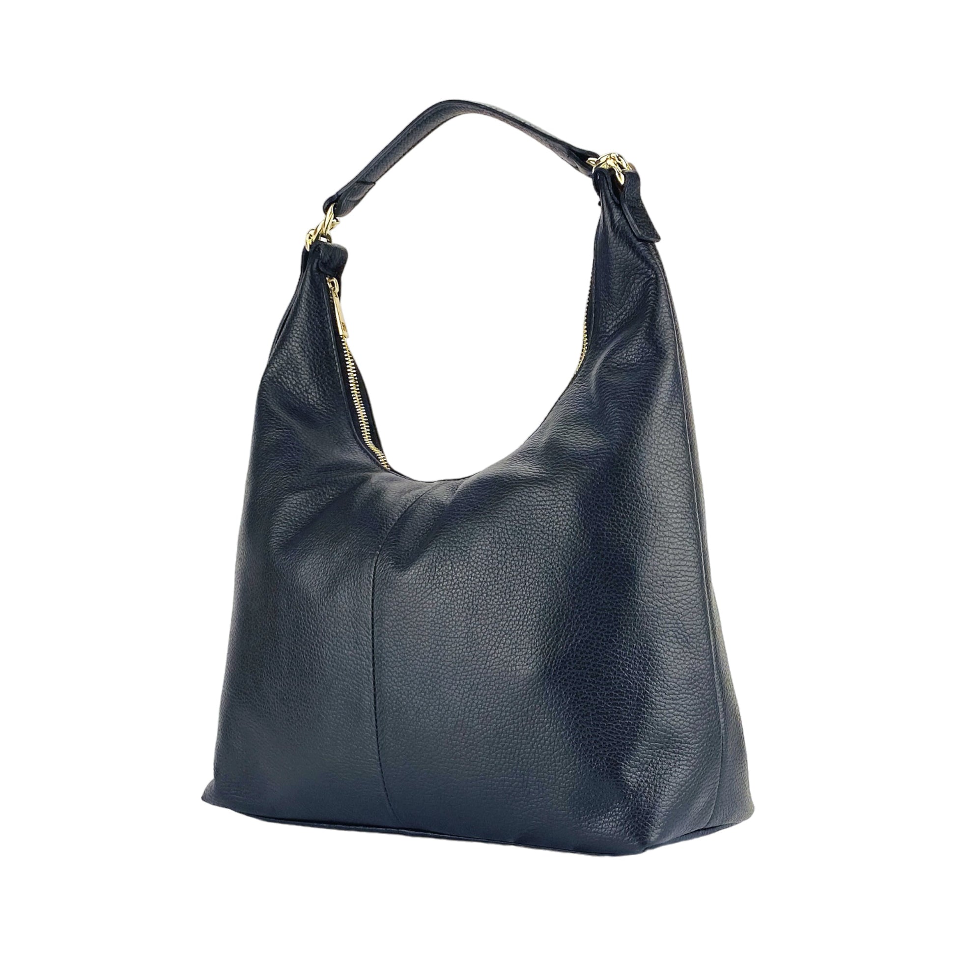 Soft Leather Shoulder Bag for Women – Made in Italy,