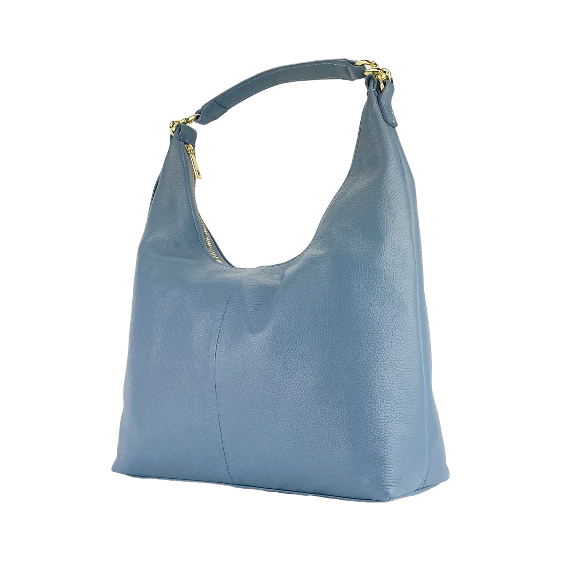 Soft Leather Shoulder Bag for Women – Made in Italy,