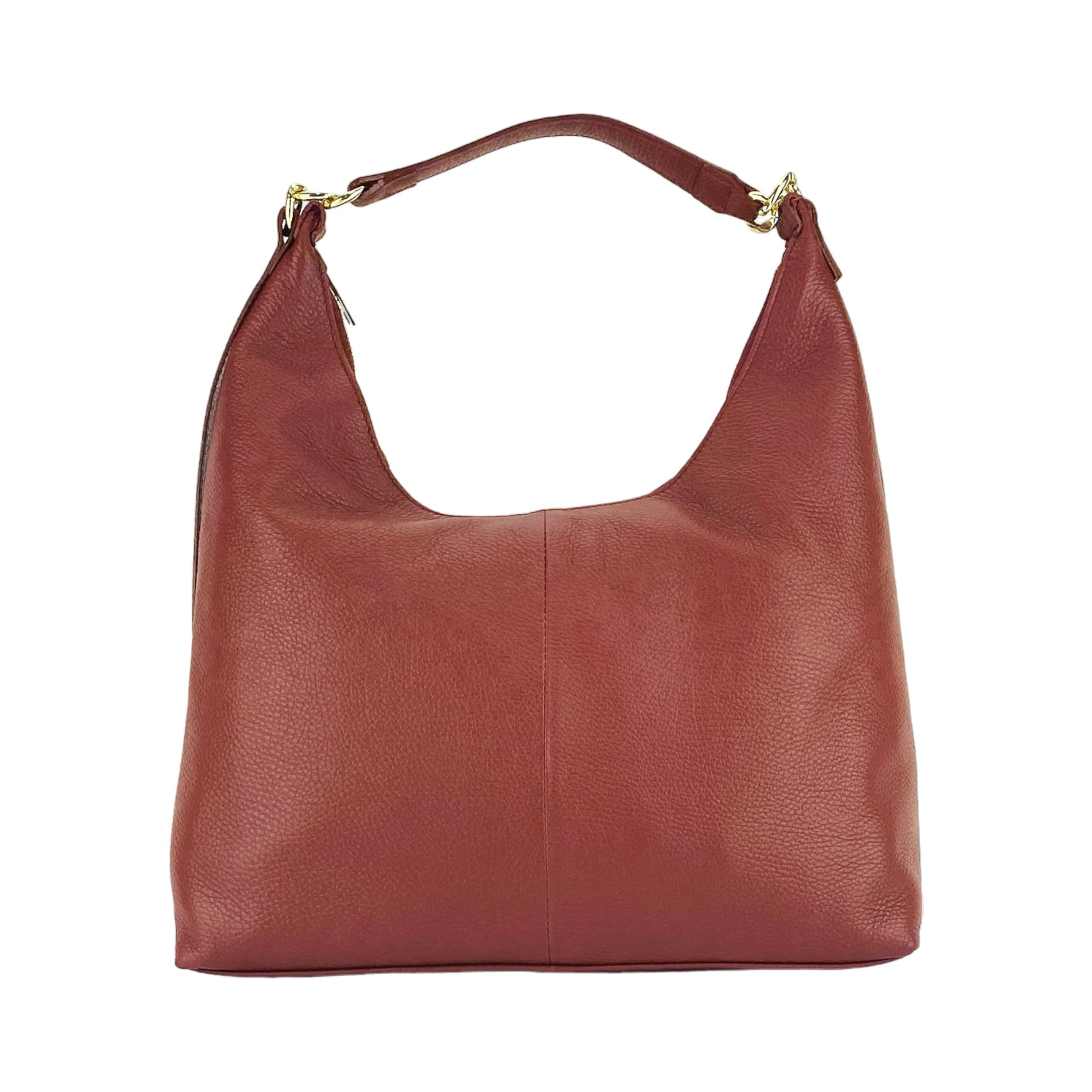 Soft Leather Shoulder Bag for Women – Made in Italy