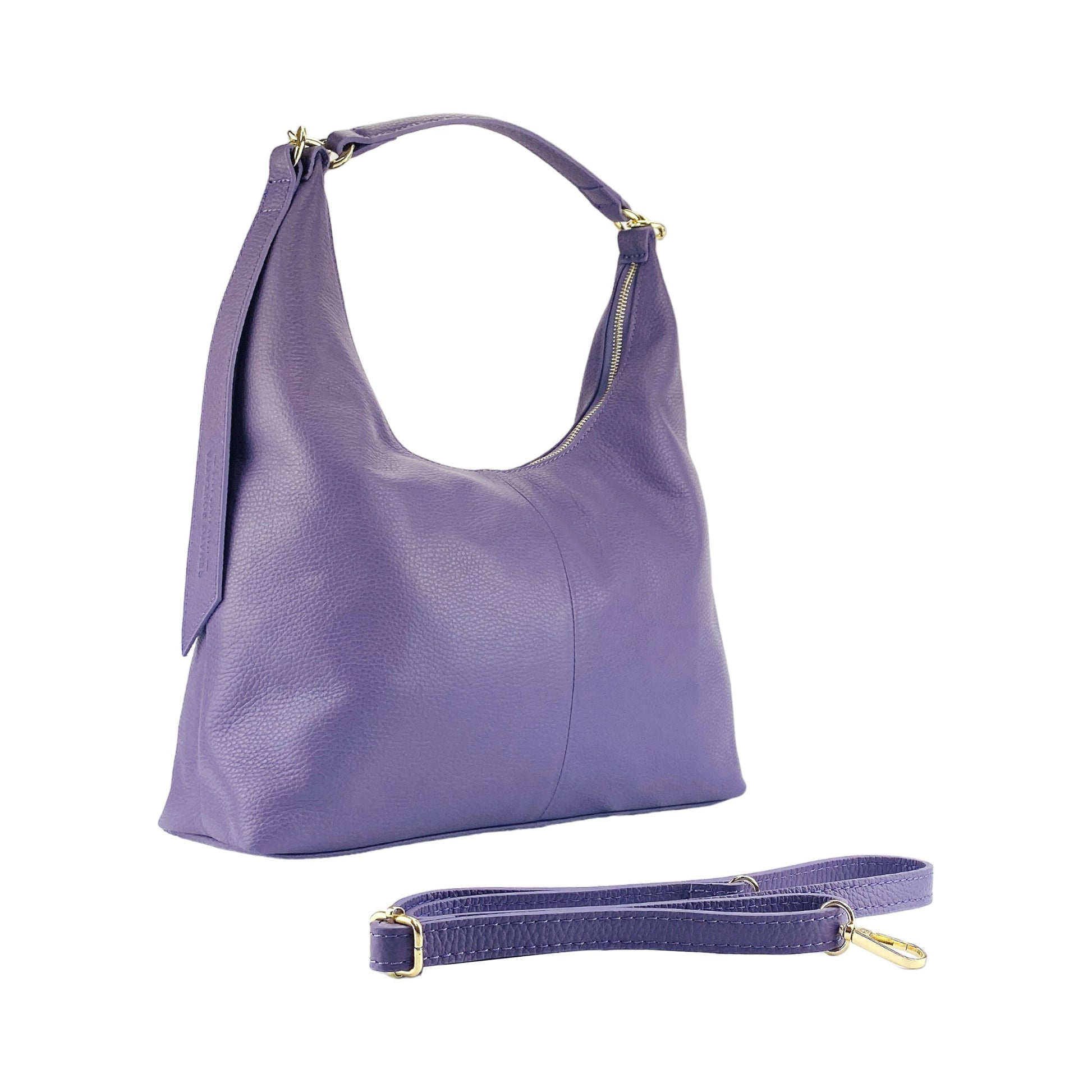Women's Soft Shoulder Bag in Genuine Leather