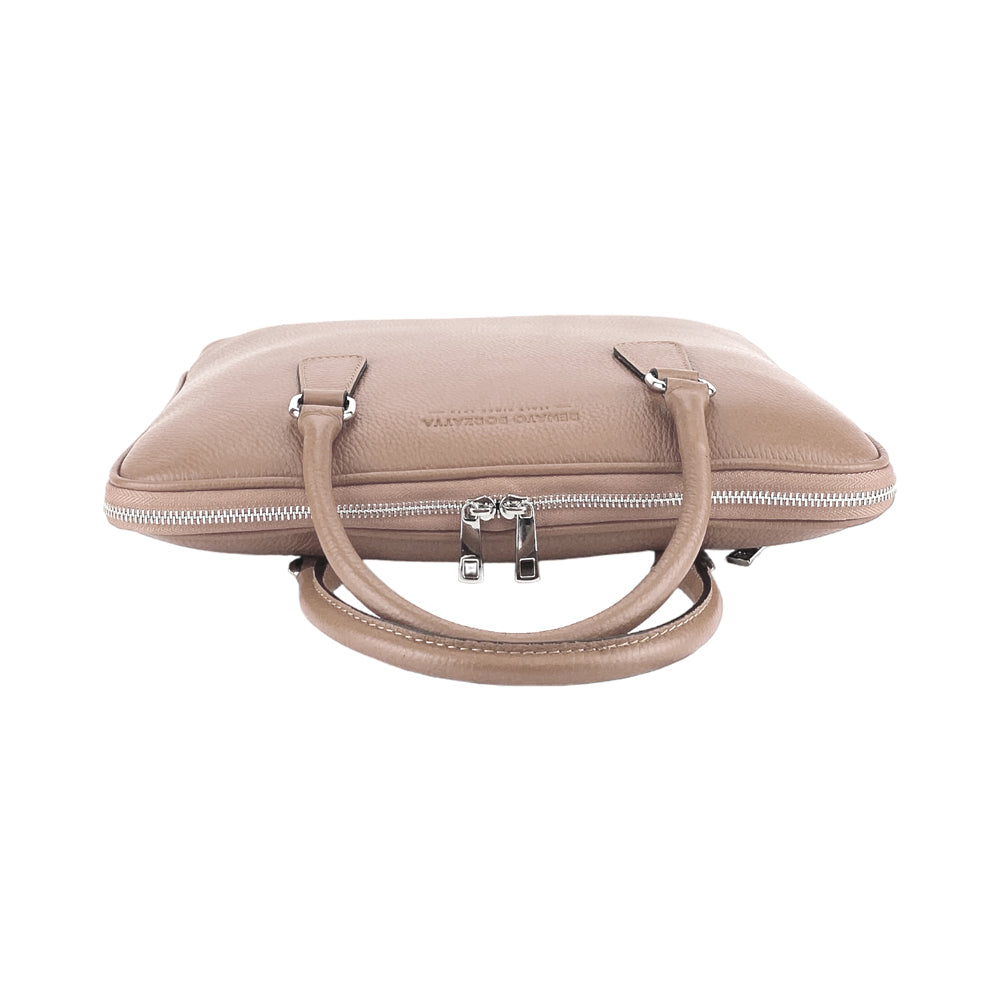Unisex Genuine Leather Business Briefcase