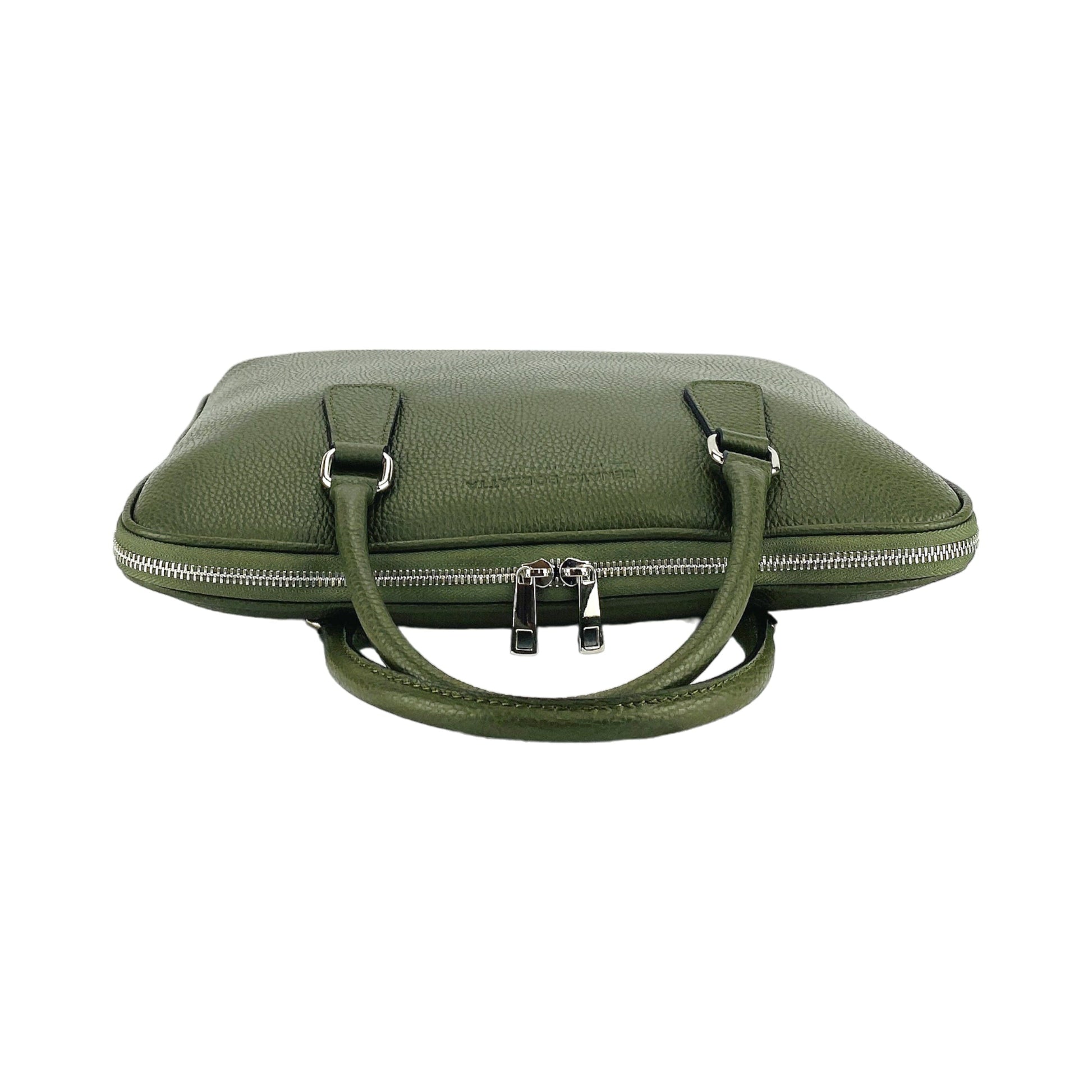 Unisex Genuine Leather Business Briefcase