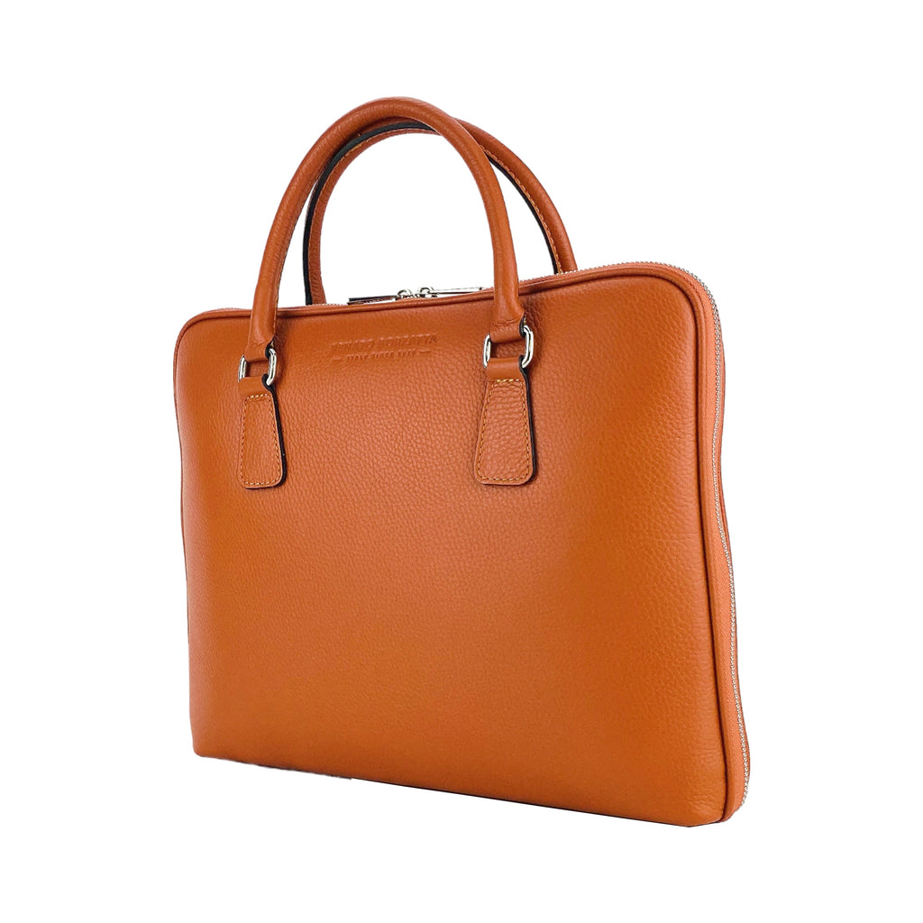 Unisex Genuine Leather Business Briefcase
